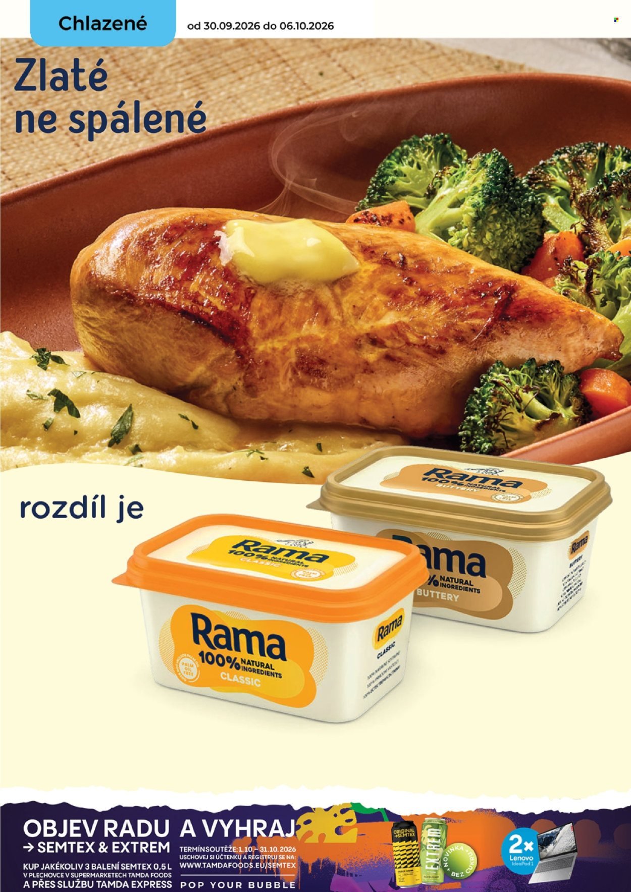 TAMDA FOODS leták - Od středy 30.9.2026