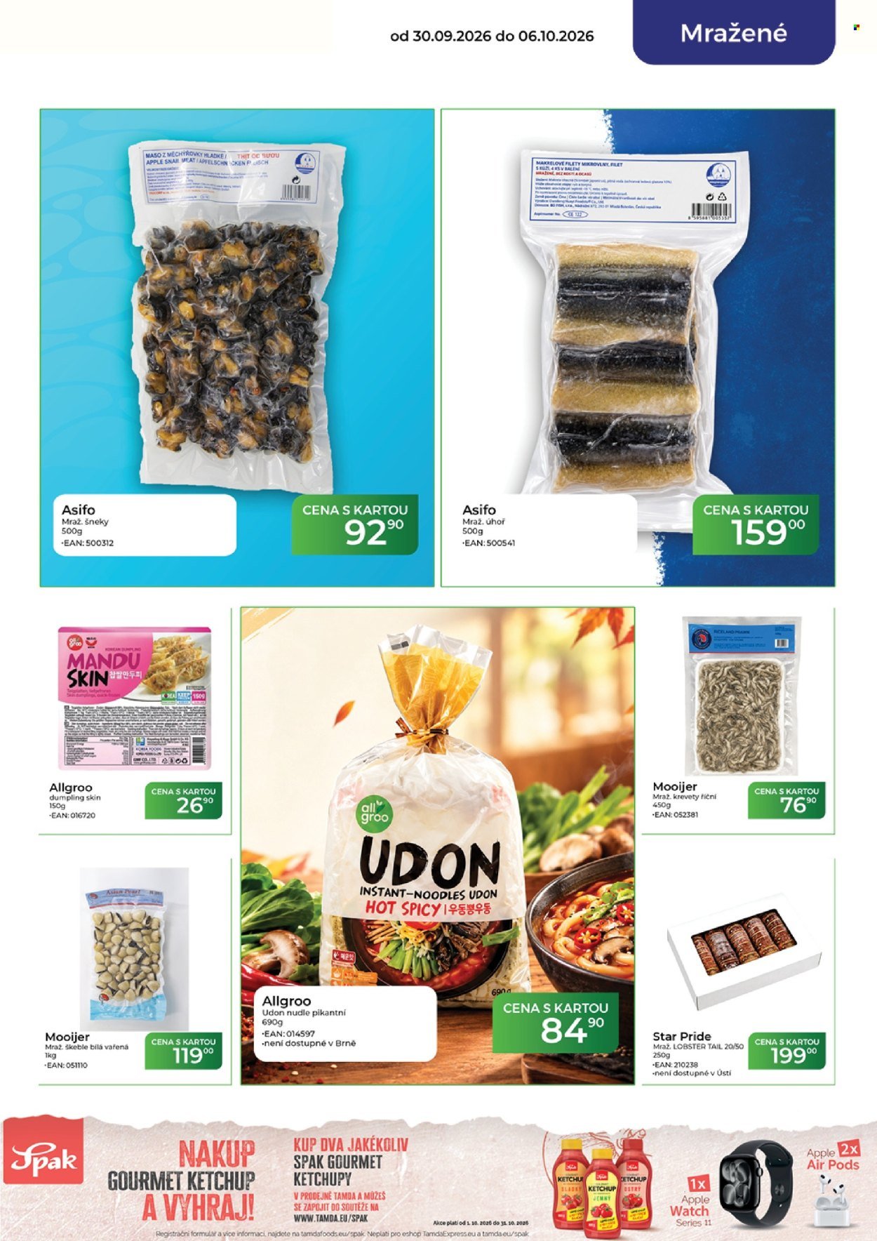 TAMDA FOODS leták - Od středy 30.9.2026