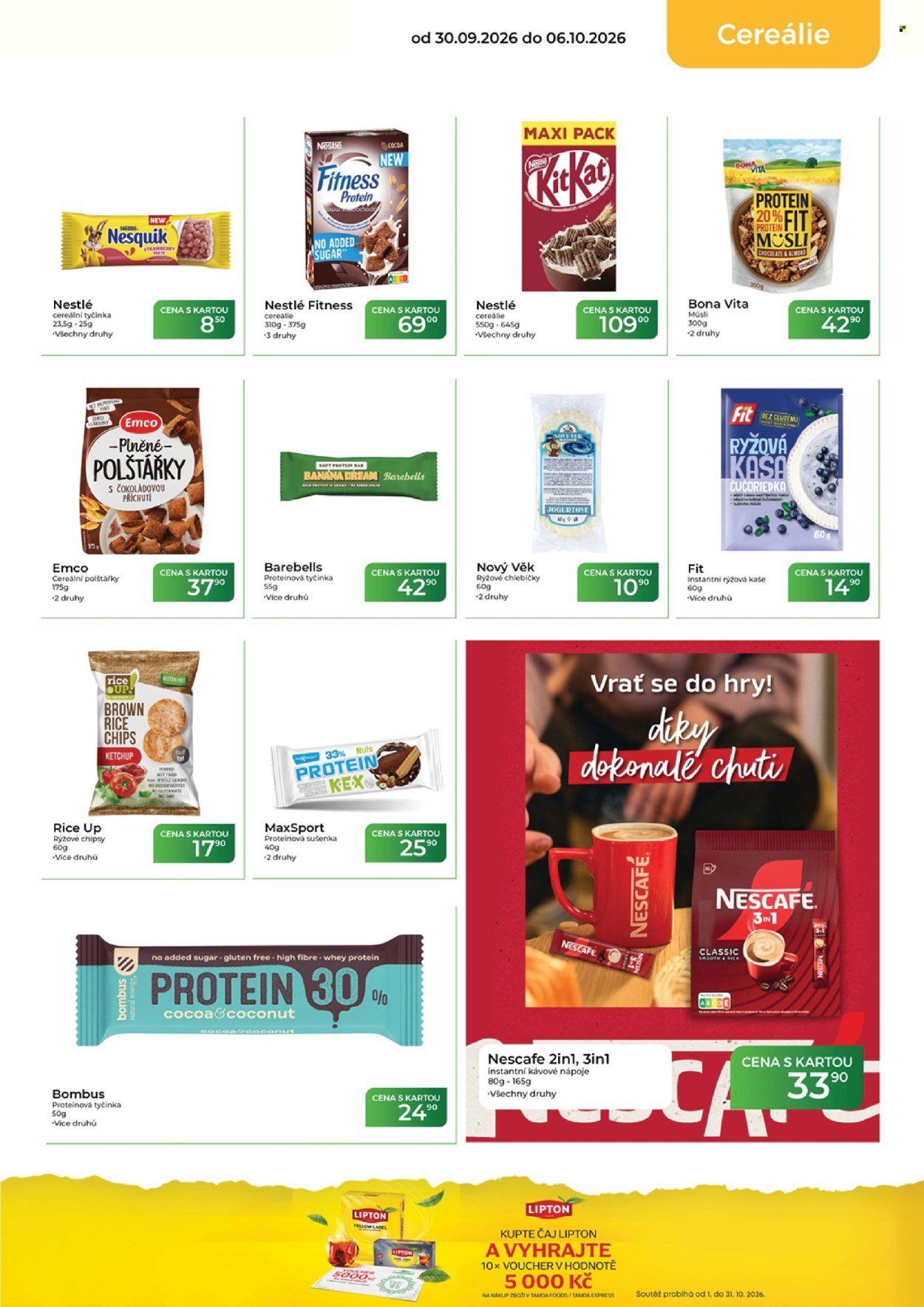 TAMDA FOODS leták - Od středy 30.9.2026