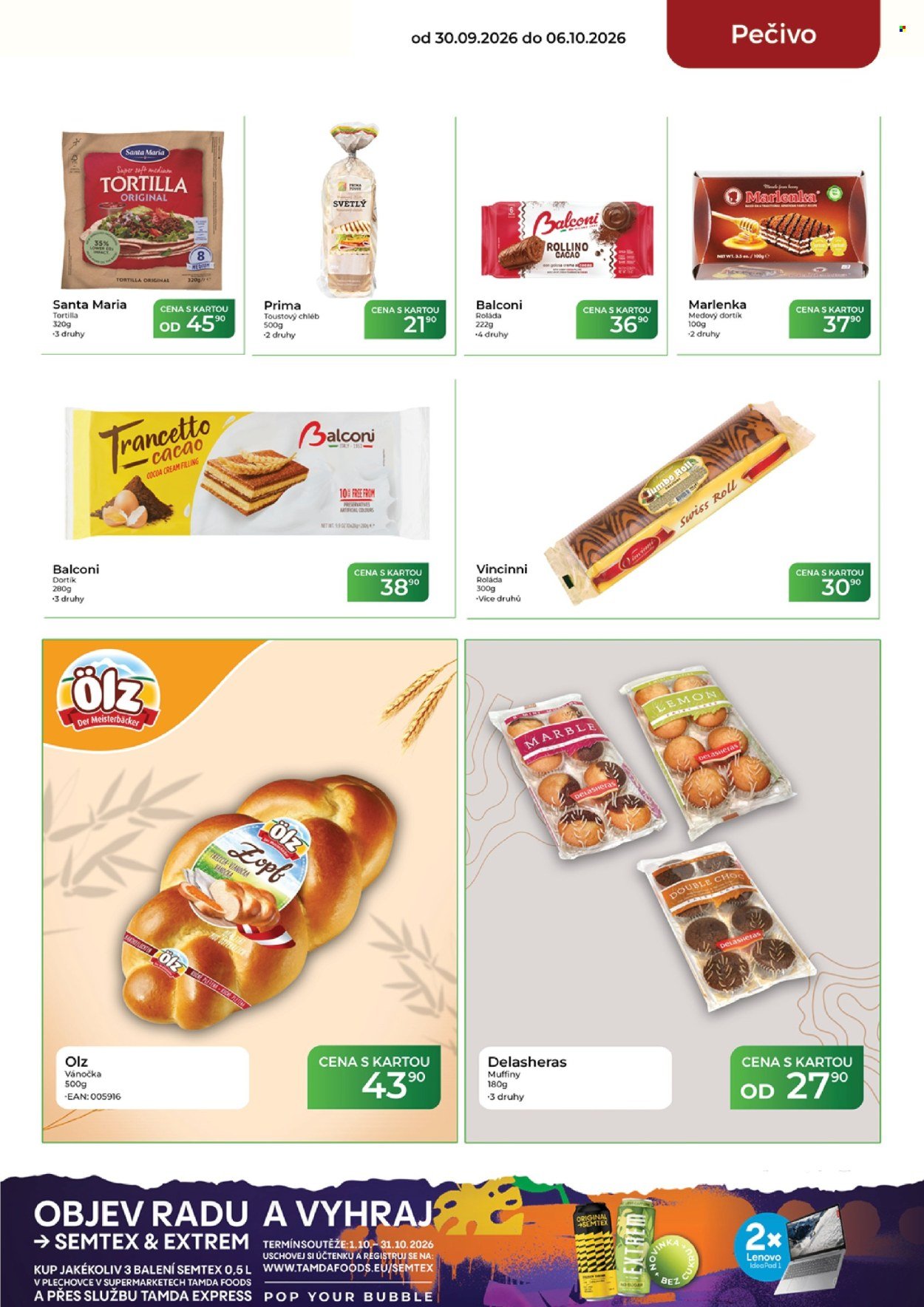 TAMDA FOODS leták - Od středy 30.9.2026