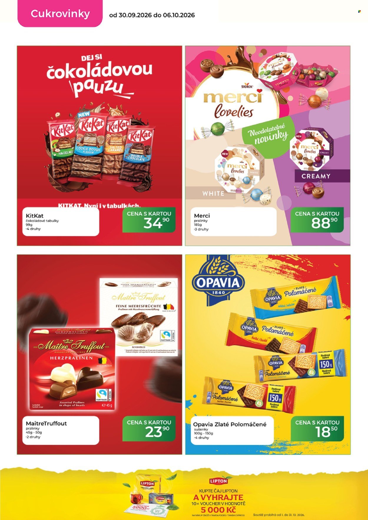 TAMDA FOODS leták - Od středy 30.9.2026