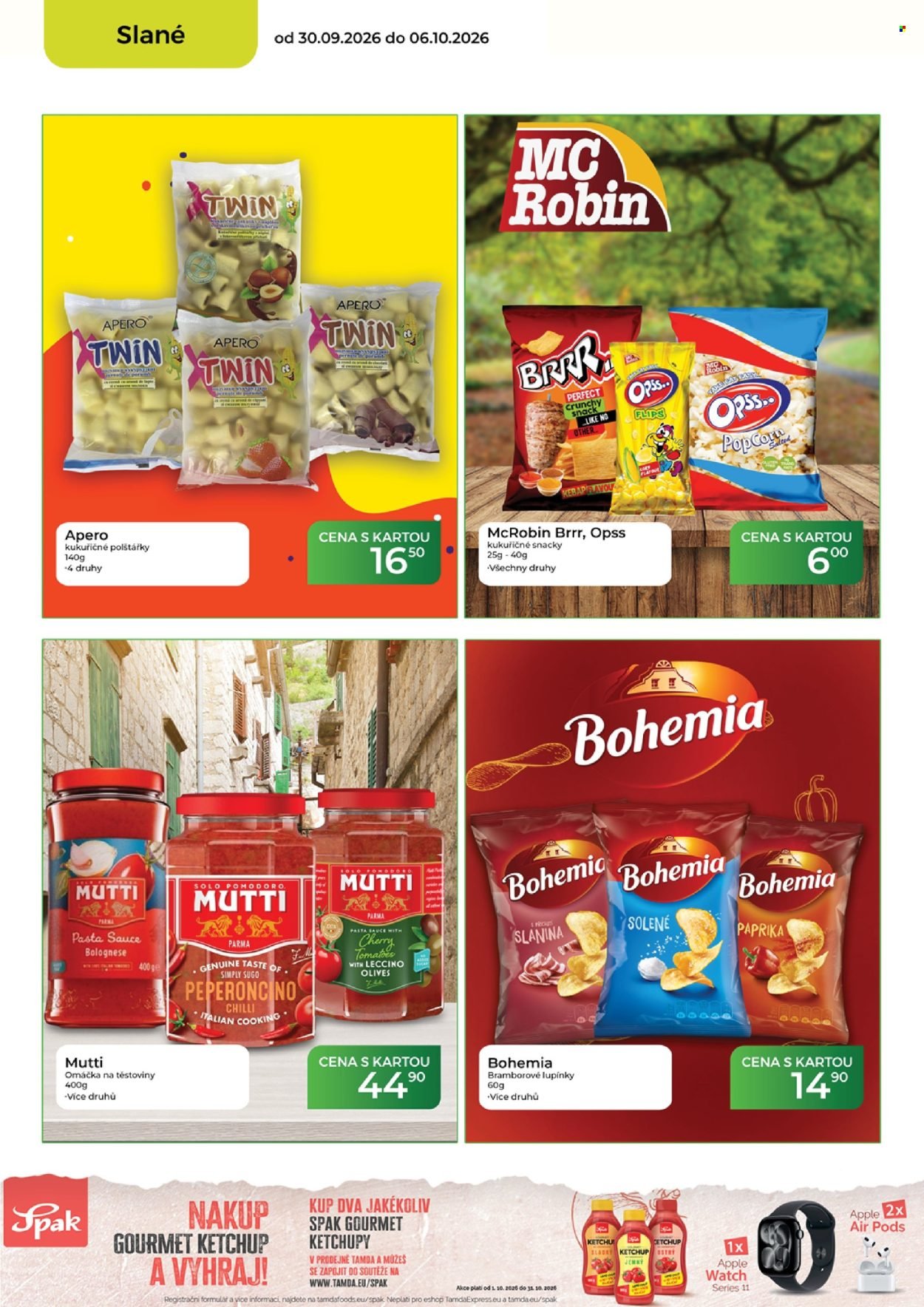 TAMDA FOODS leták - Od středy 30.9.2026