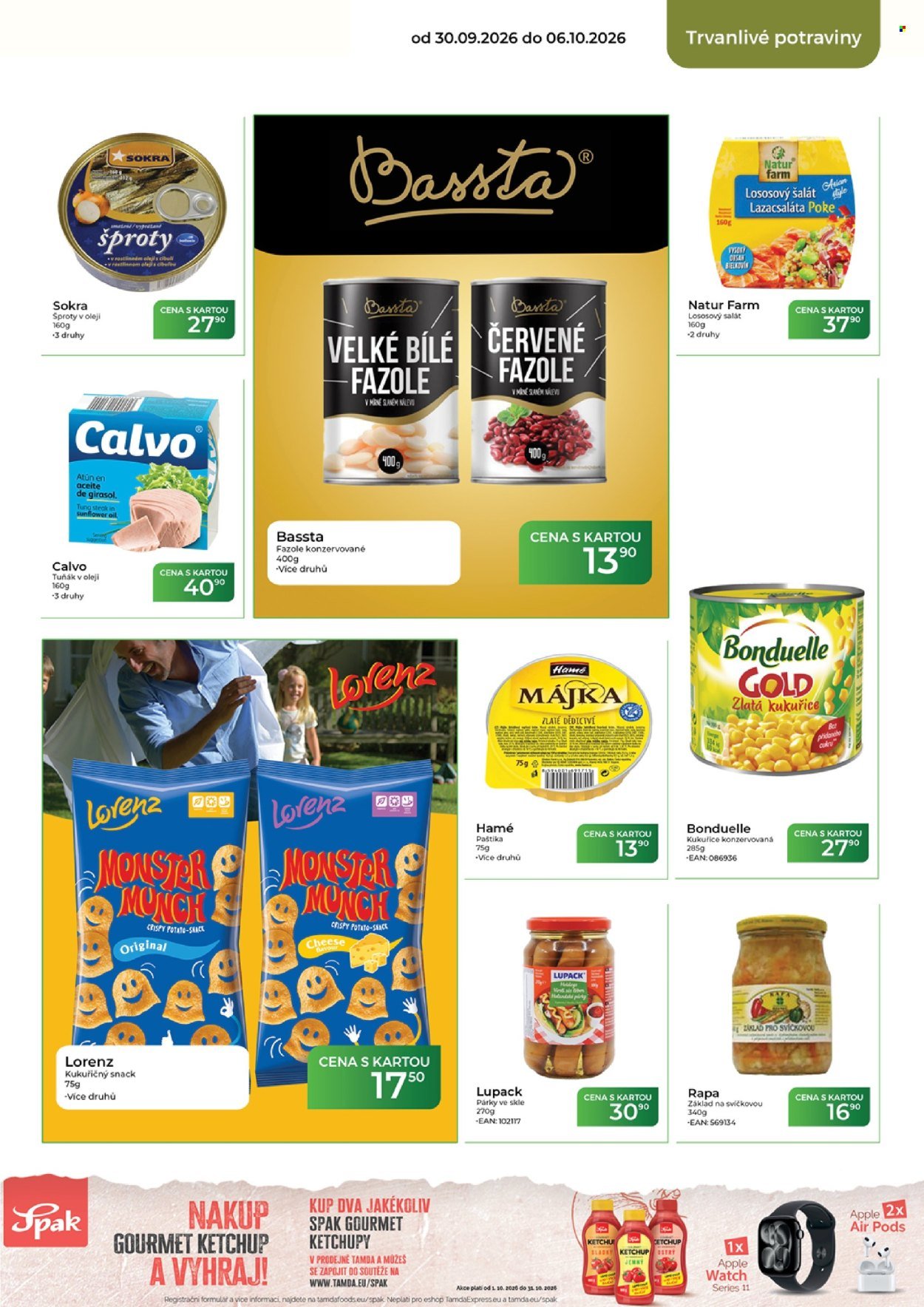TAMDA FOODS leták - Od středy 30.9.2026