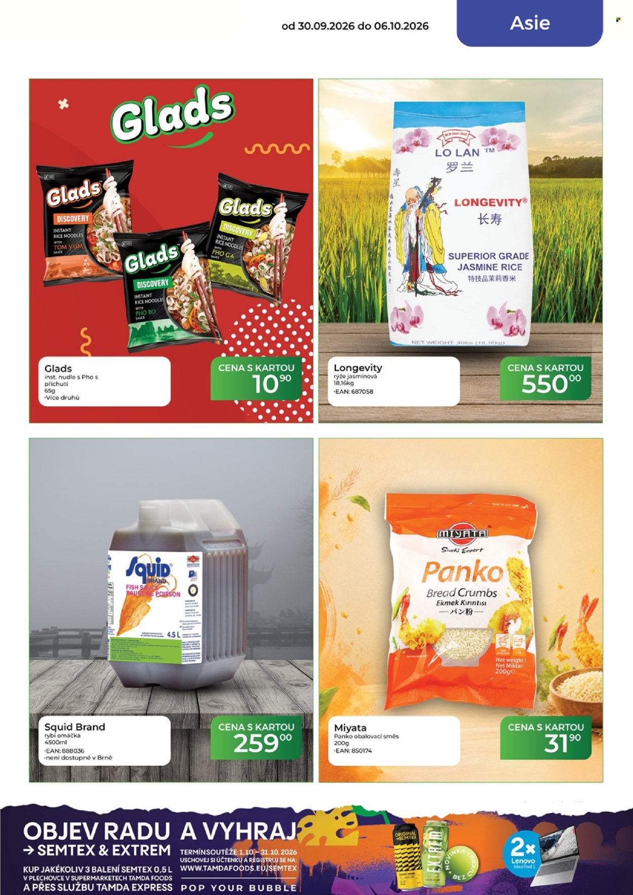 TAMDA FOODS leták - Od středy 30.9.2026