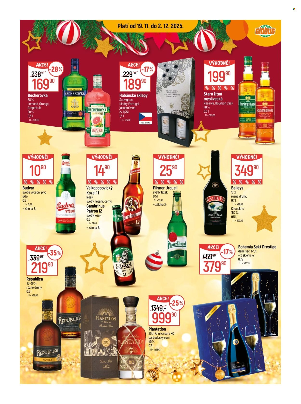 GLOBUS leták - Od středy 19.11.2025 (2025-11-19 - 2025-12-02)