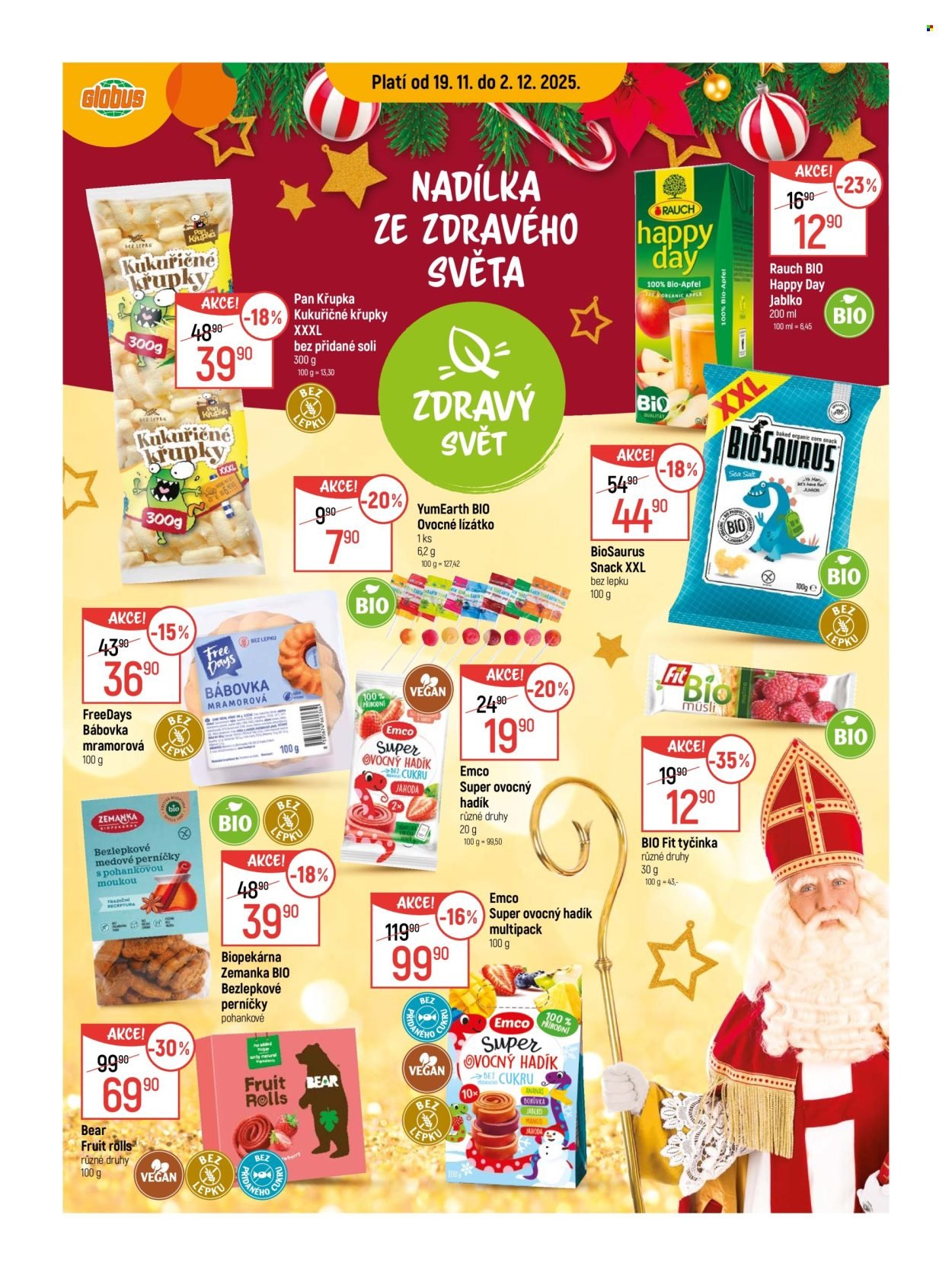 GLOBUS leták - Od středy 19.11.2025 (2025-11-19 - 2025-12-02)