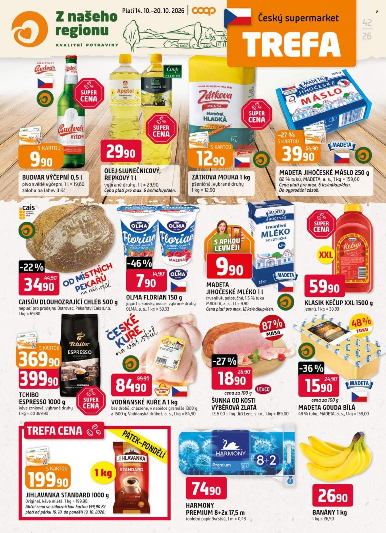 TREFA COOP leták - Od středy 14.10.2026
