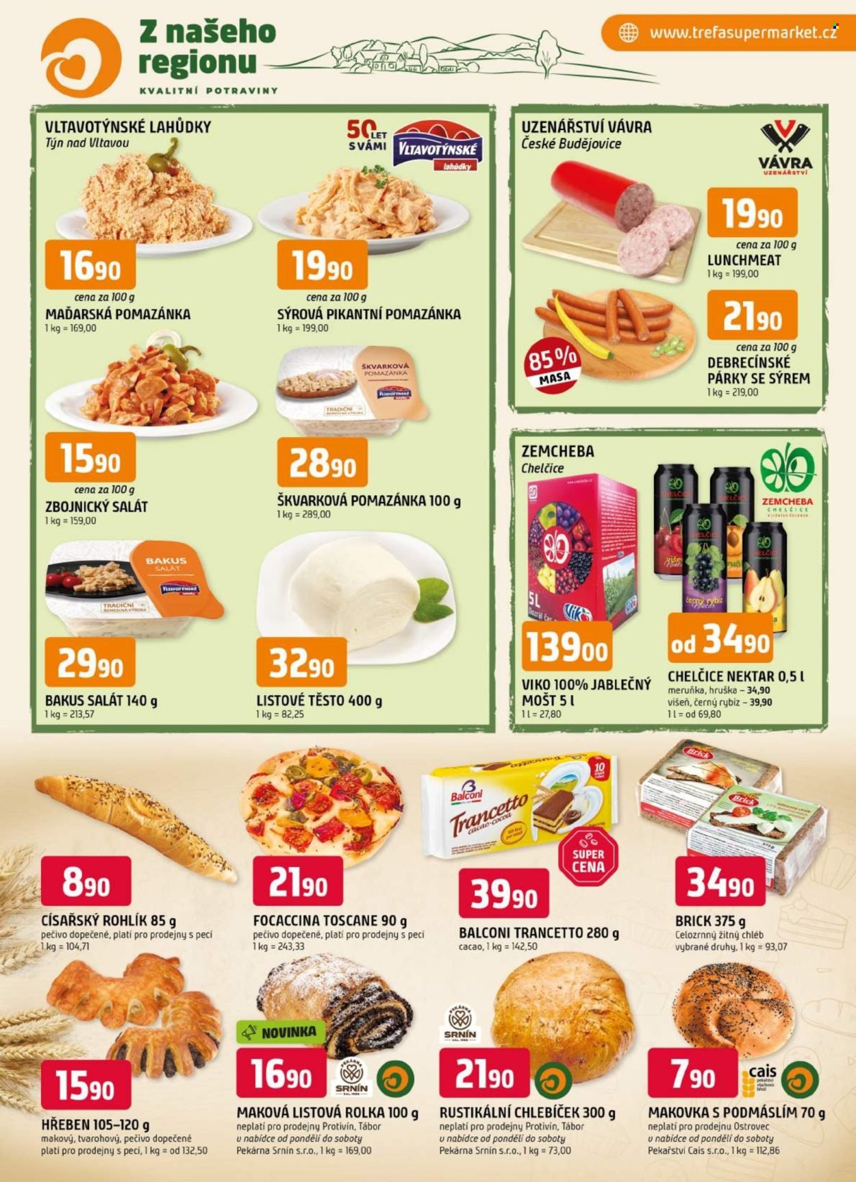 TREFA COOP leták - Od středy 14.10.2026