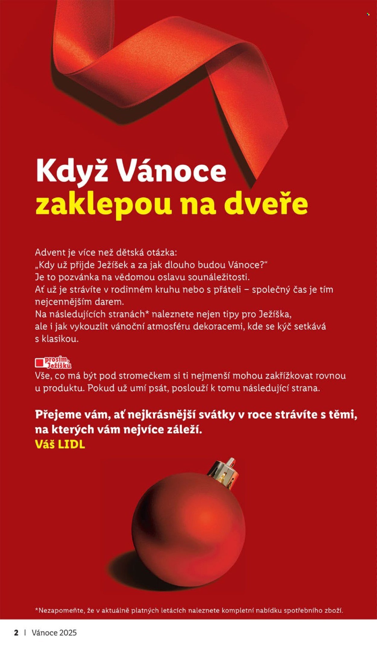 LIDL leták - Úžasné věci se vyplatí každý den (2025-10-16)
