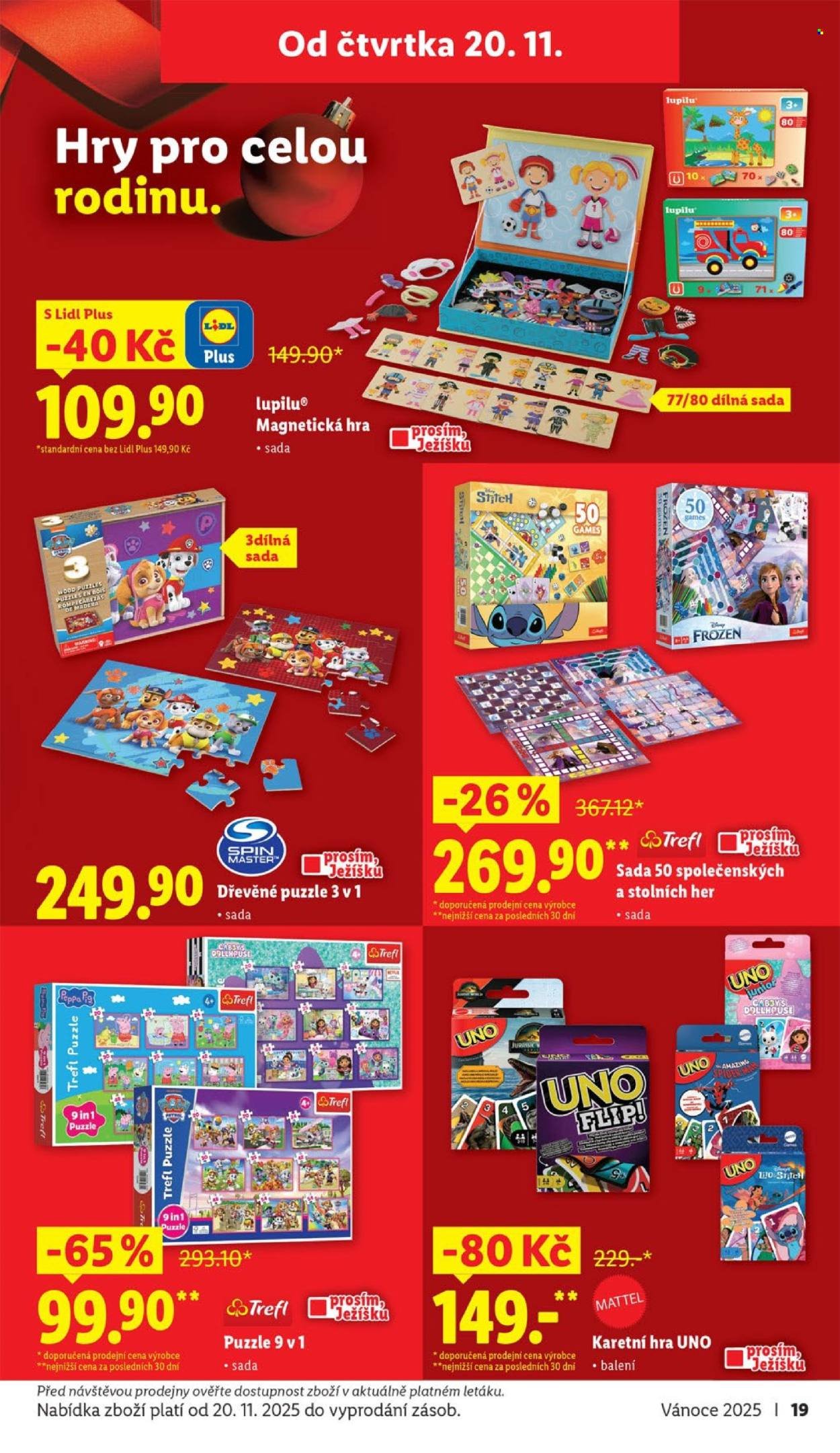 LIDL leták - Úžasné věci se vyplatí každý den (2025-10-16)