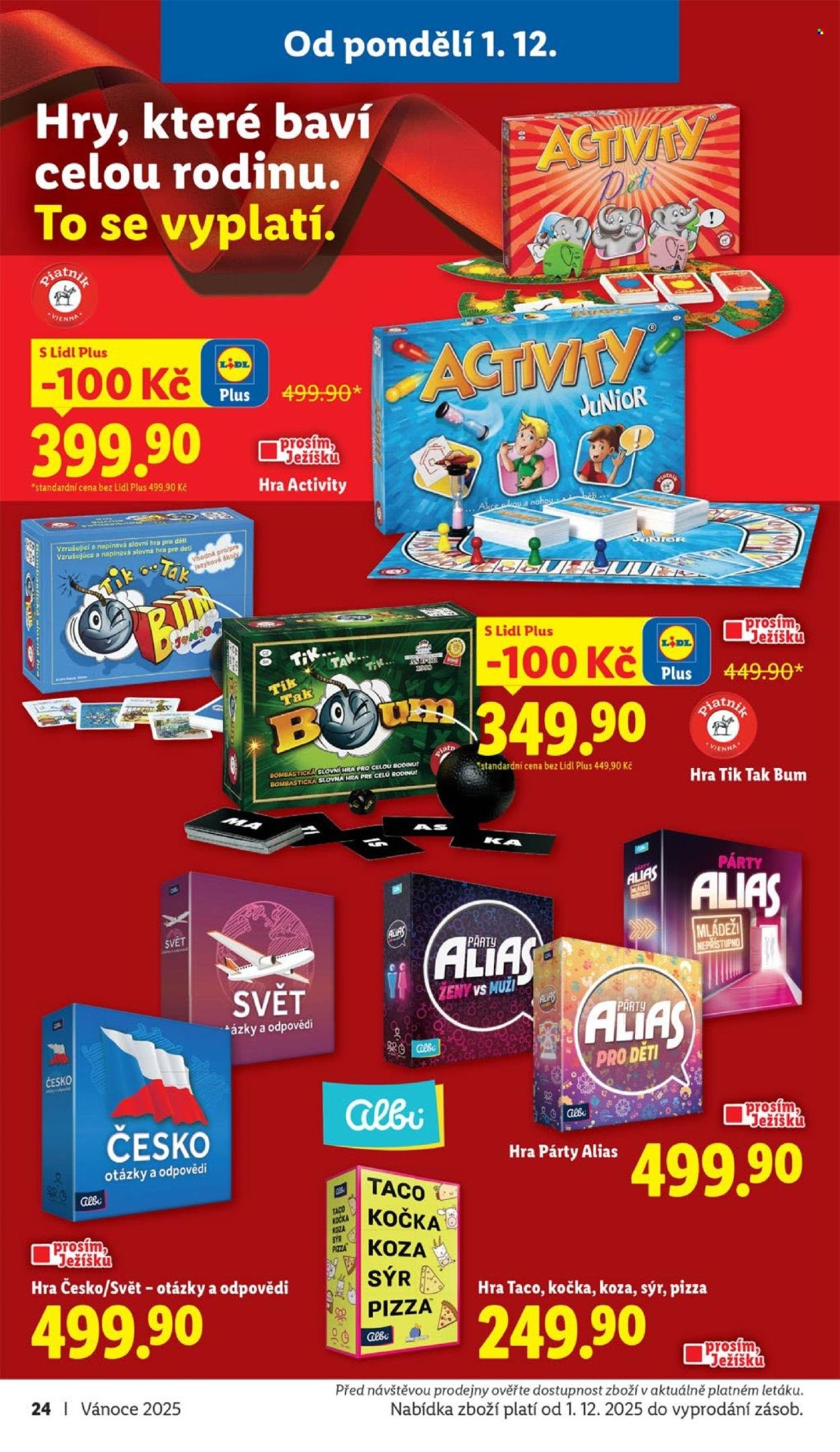 LIDL leták - Úžasné věci se vyplatí každý den (2025-10-16)