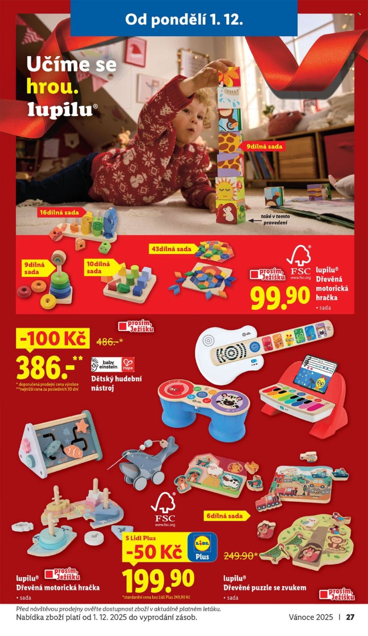 LIDL leták - Úžasné věci se vyplatí každý den (2025-10-16)