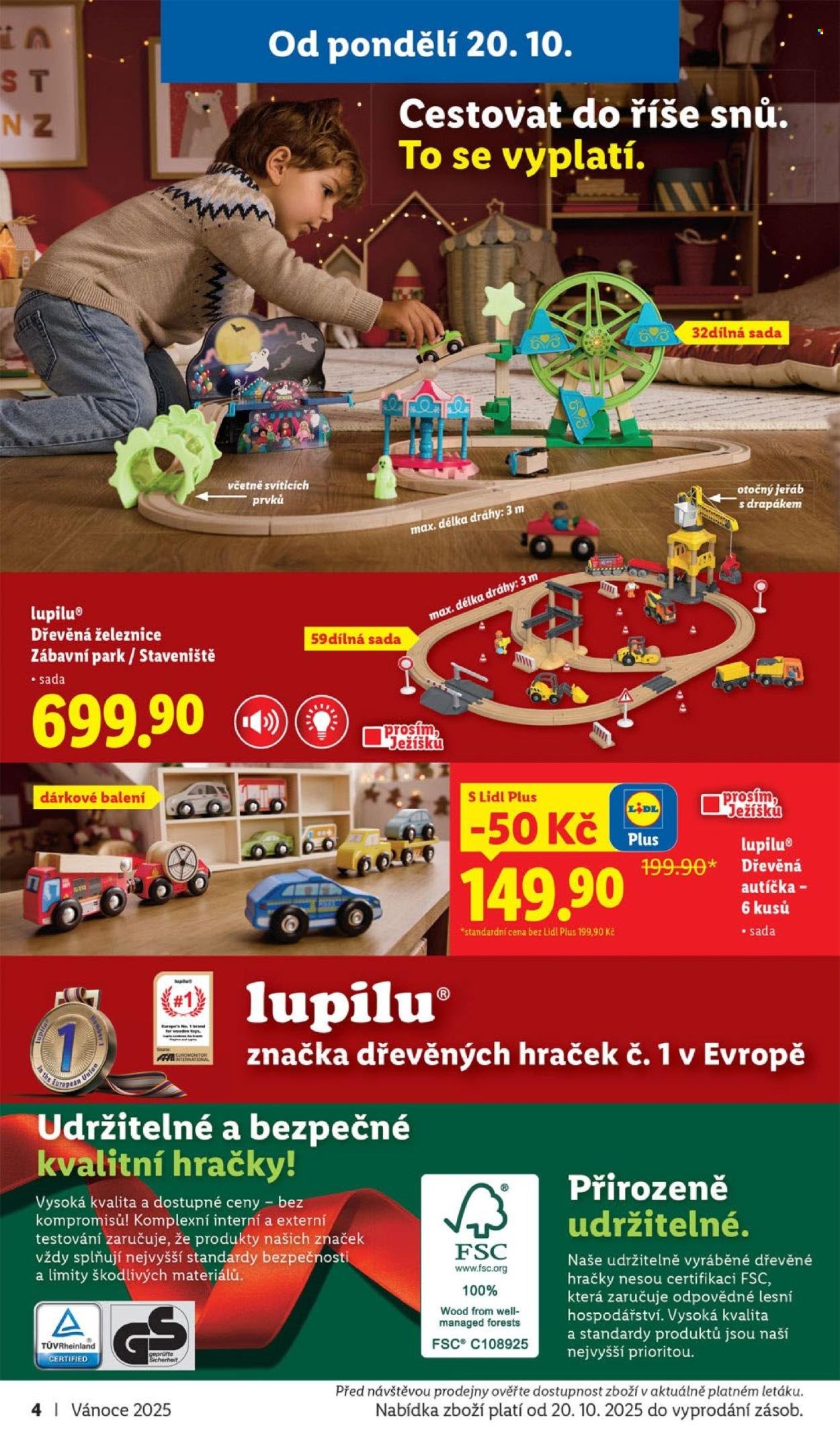 LIDL leták - Úžasné věci se vyplatí každý den (2025-10-16)