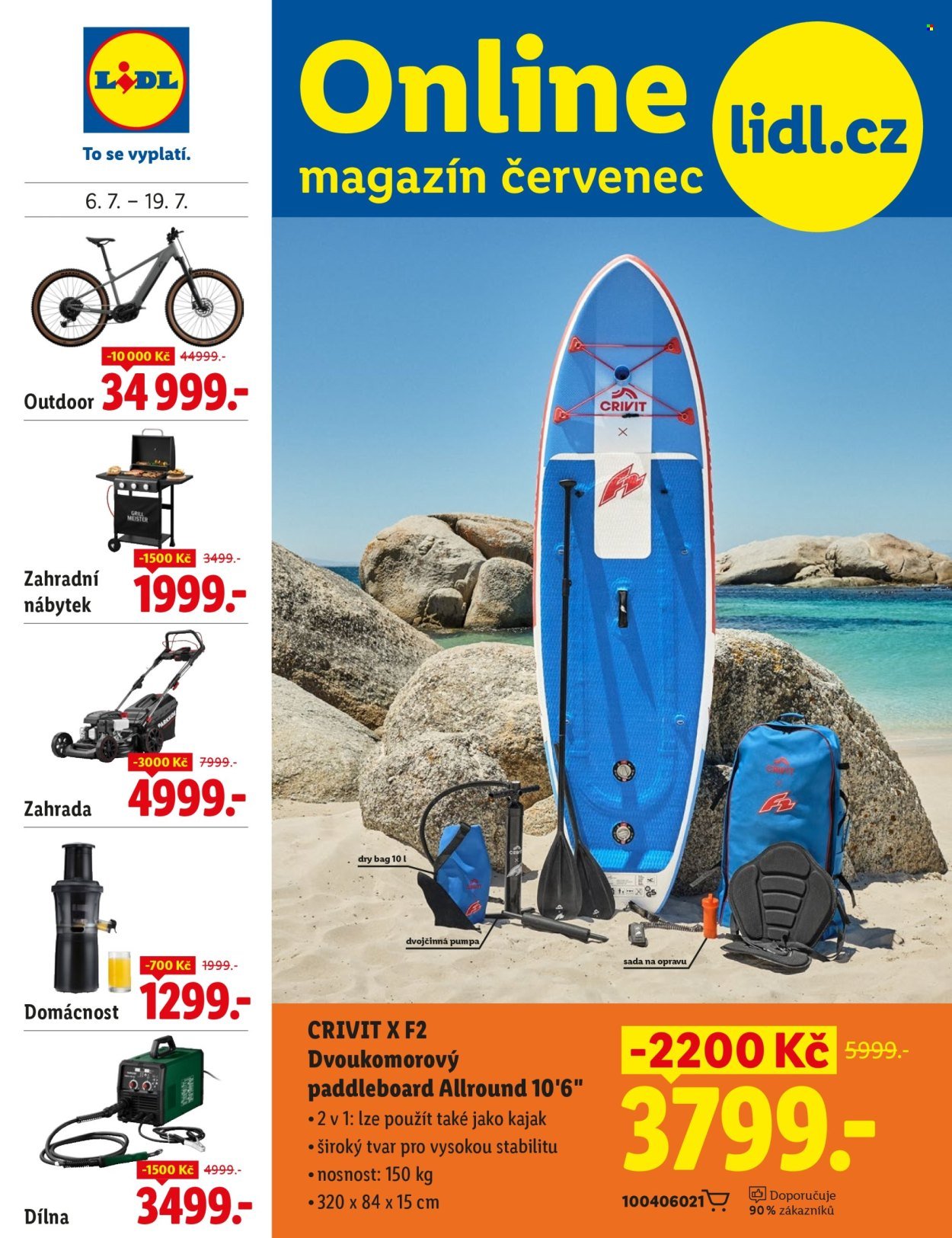 LIDL leták - Magazín červenec