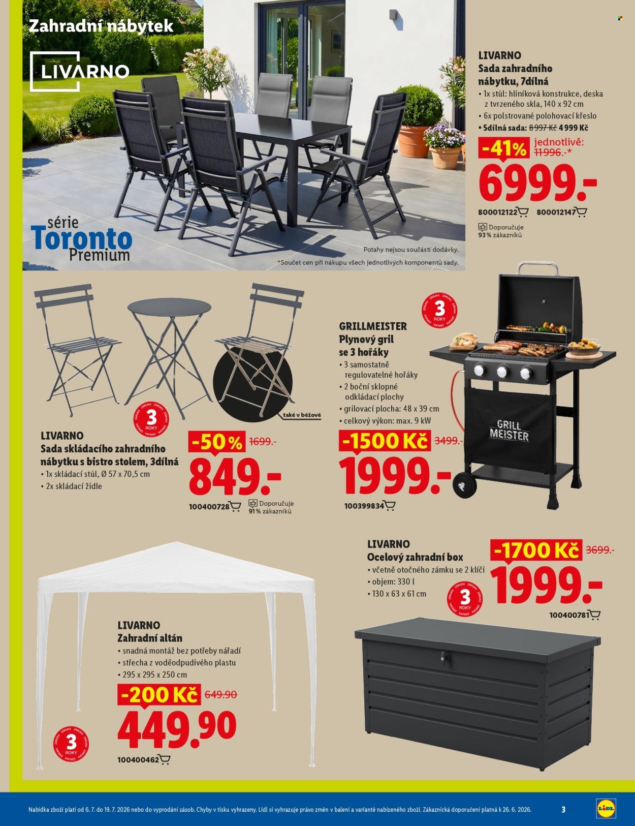 LIDL leták - Magazín červenec