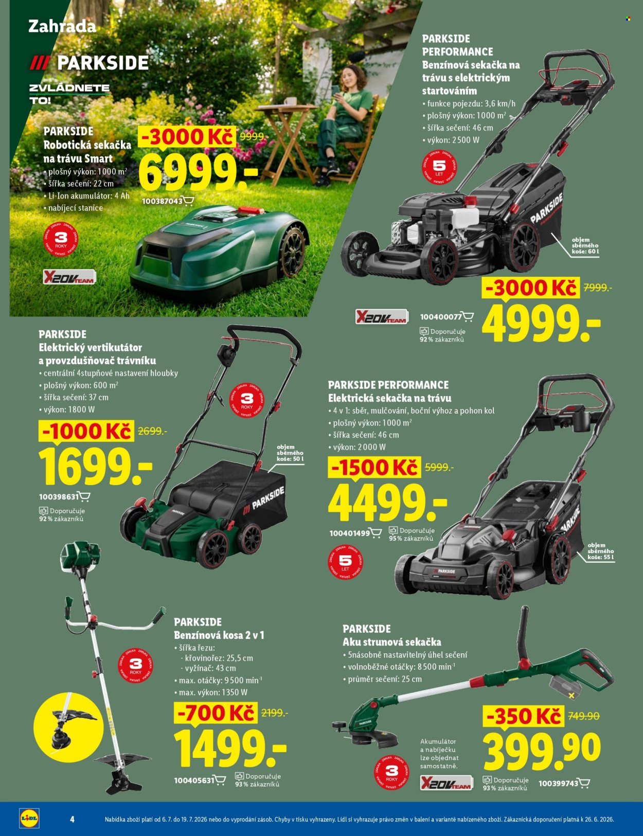 LIDL leták - Magazín červenec