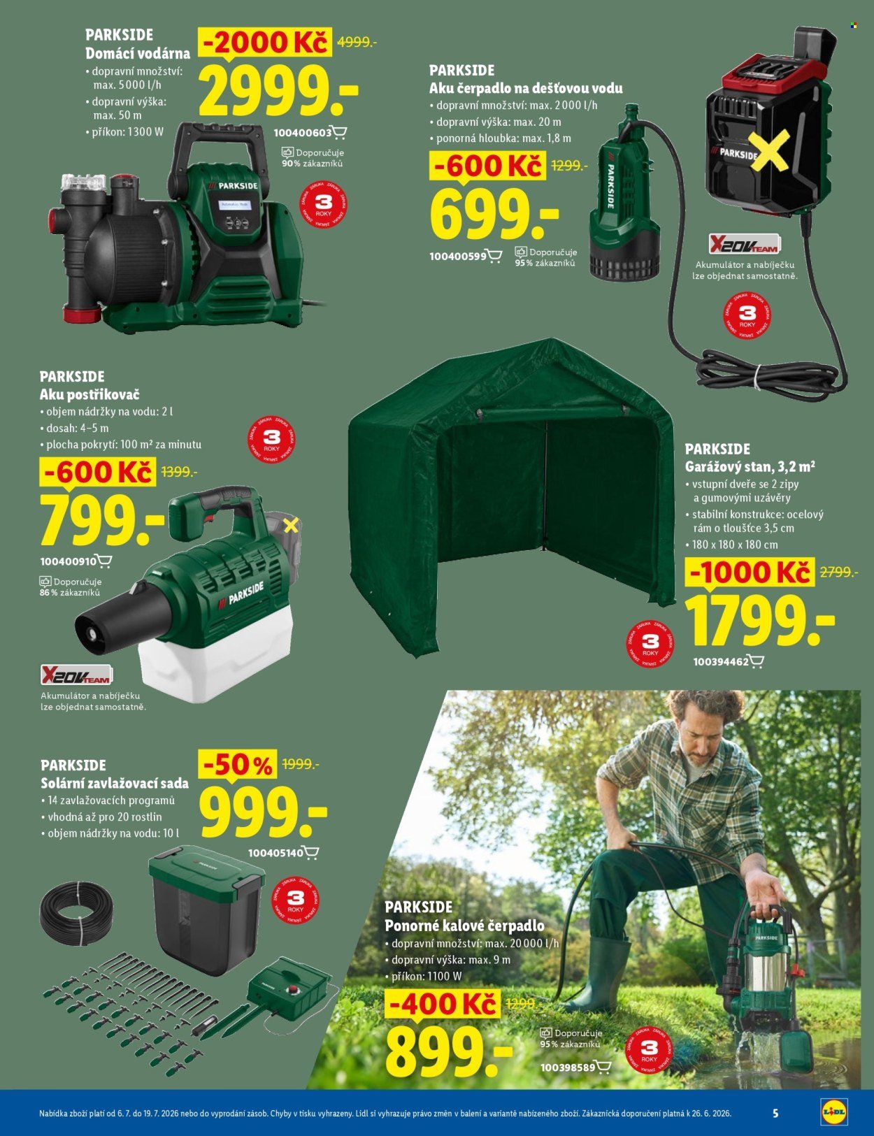 LIDL leták - Magazín červenec