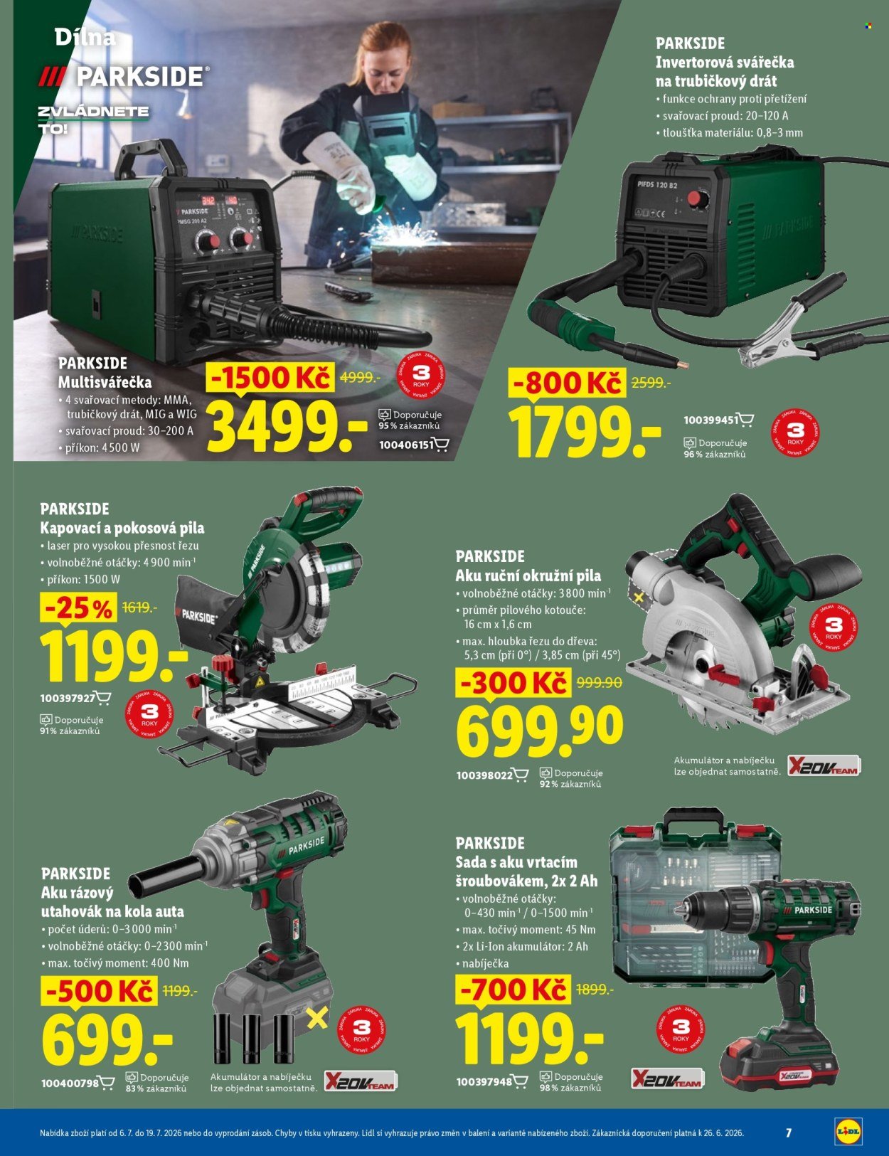 LIDL leták - Magazín červenec