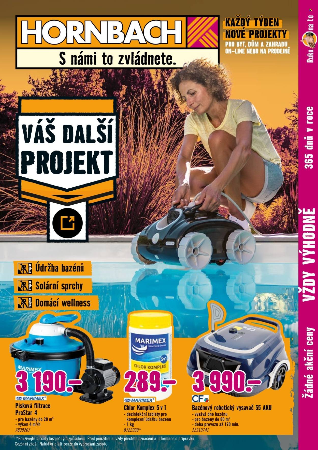 HORNBACH leták - Váš další projekt - Bazénová chemie