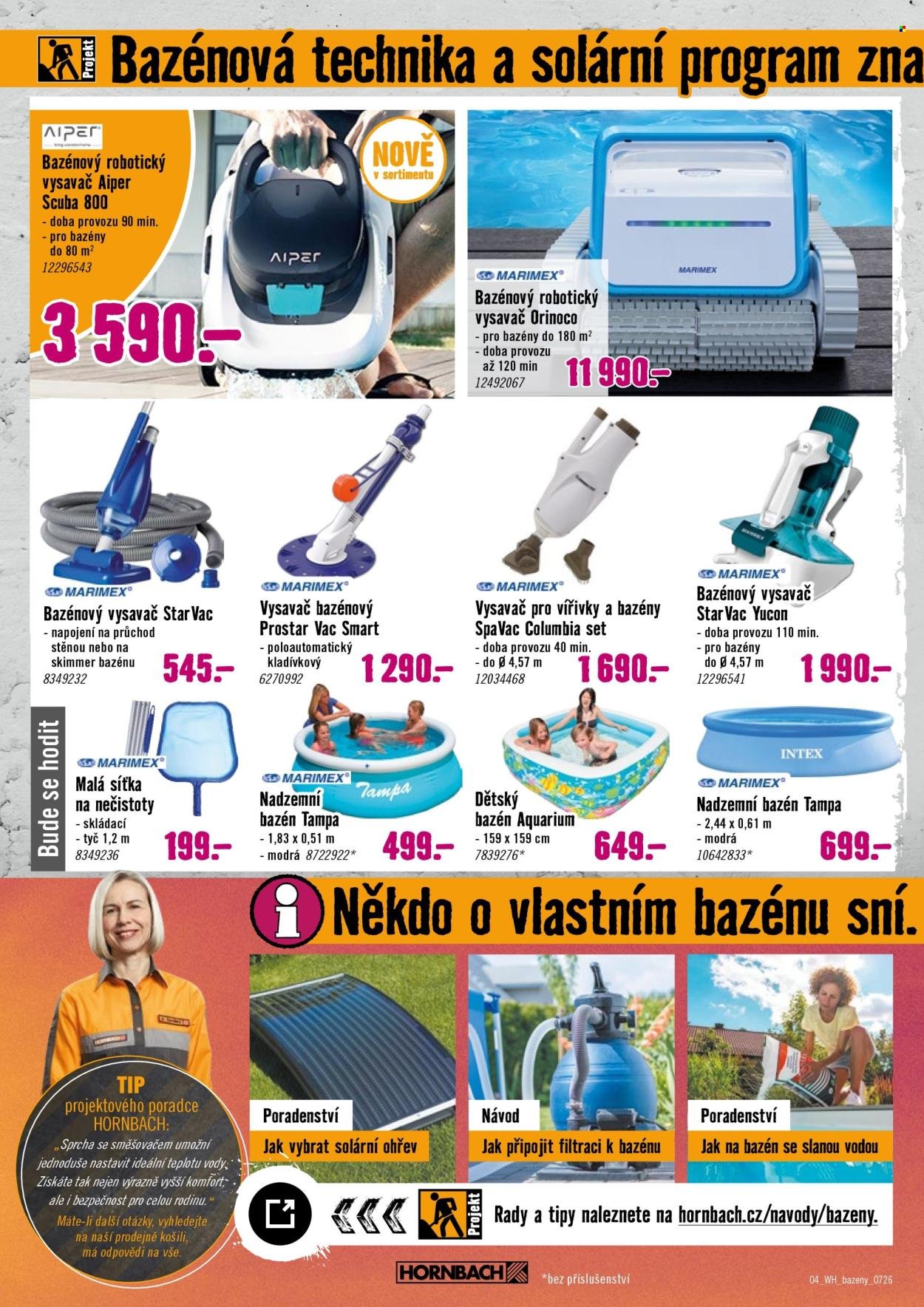 HORNBACH leták - Váš další projekt - Bazénová chemie