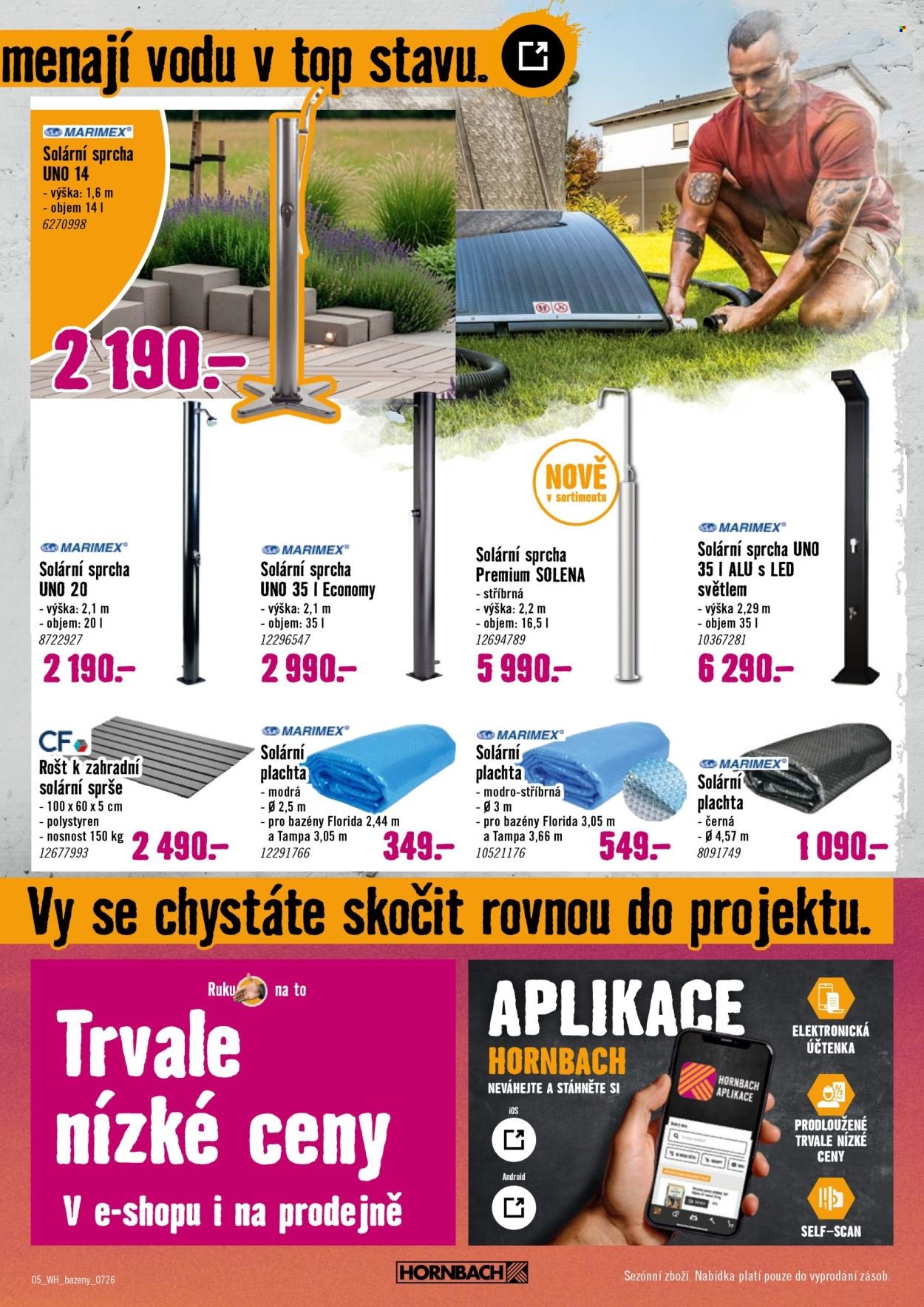 HORNBACH leták - Váš další projekt - Bazénová chemie