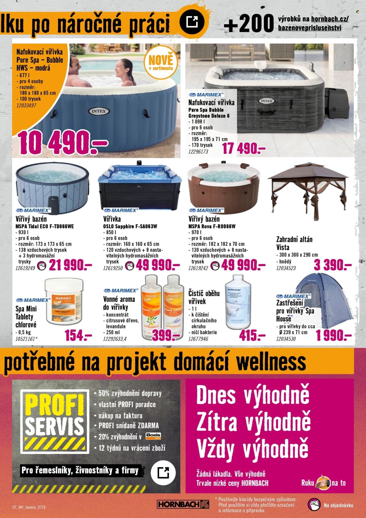 HORNBACH leták - Váš další projekt - Bazénová chemie