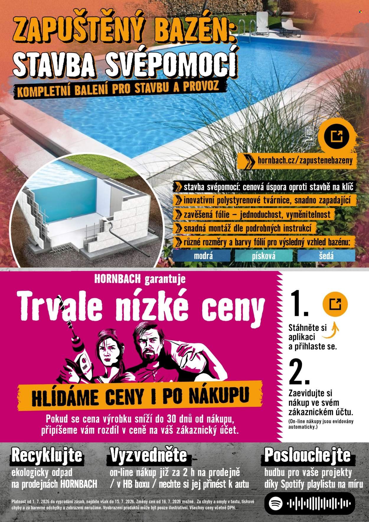 HORNBACH leták - Váš další projekt - Bazénová chemie