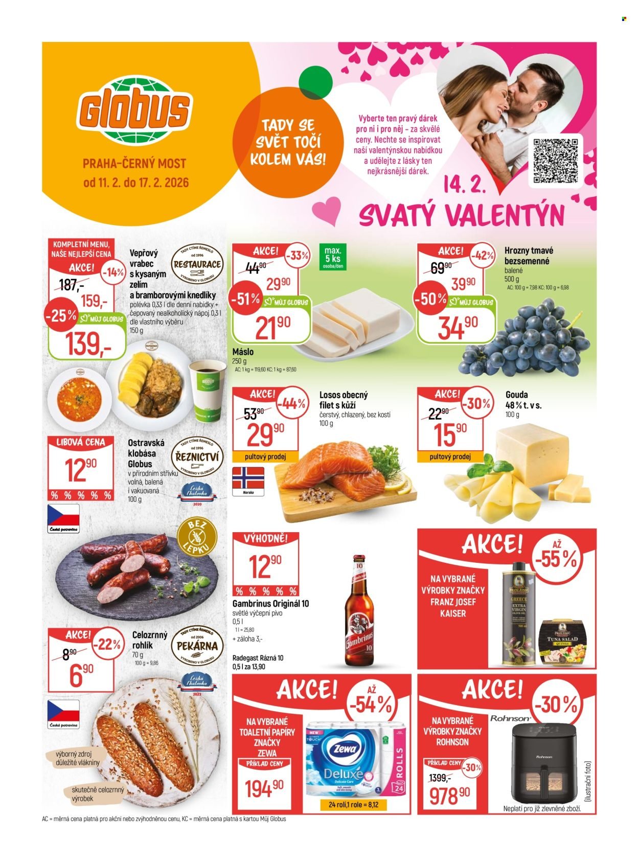 GLOBUS leták - Od středy 11.2.2026 (2026-02-11 - 2026-02-17)