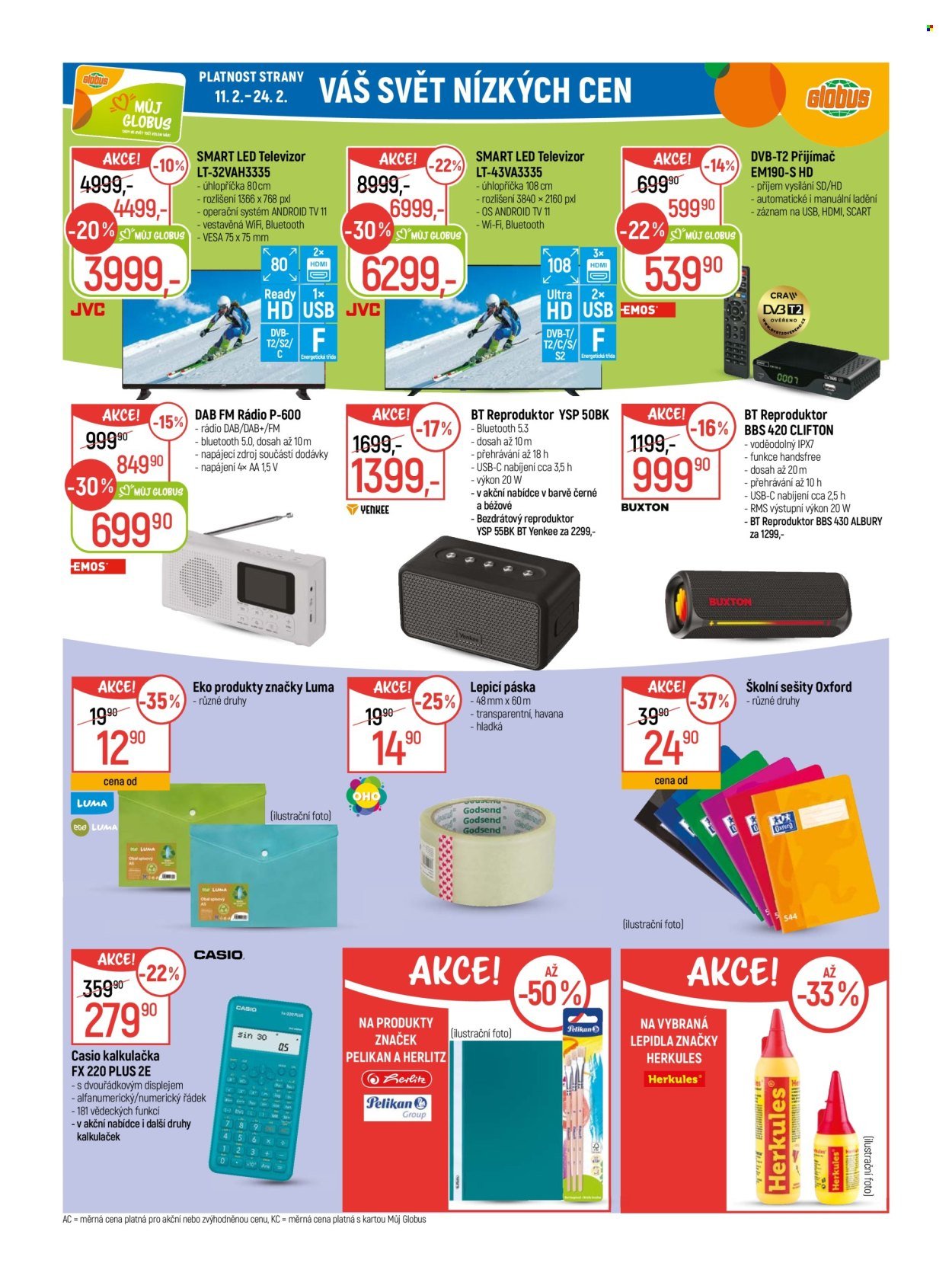 GLOBUS leták - Od středy 11.2.2026 (2026-02-11 - 2026-02-17)