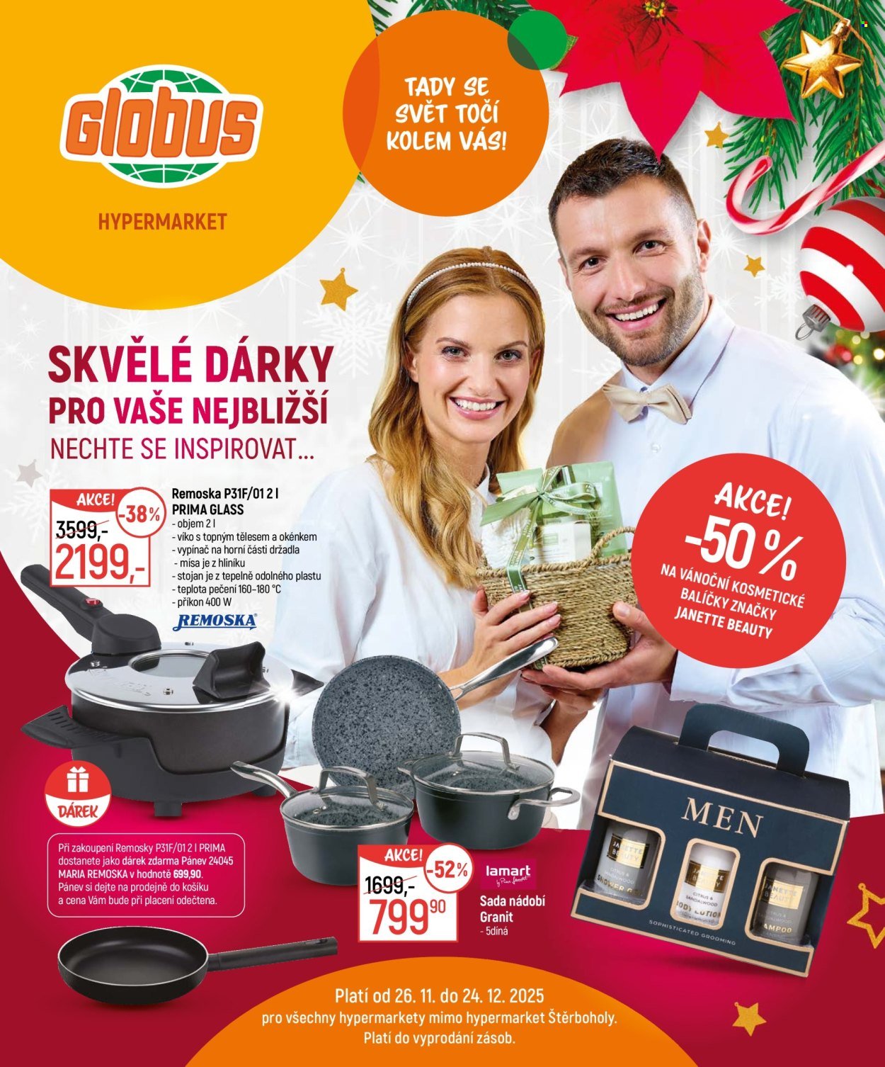 GLOBUS leták - Od středy 26.11.2025 (2025-11-26 - 2025-12-24)