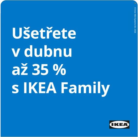 IKEA leták - Od středy 1.4.2026 (2026-04-01 - 2026-04-30)