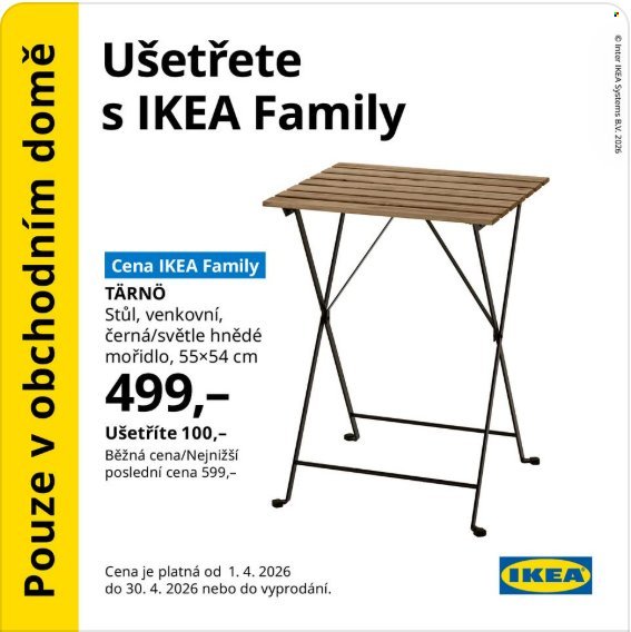 IKEA leták - Od středy 1.4.2026 (2026-04-01 - 2026-04-30)