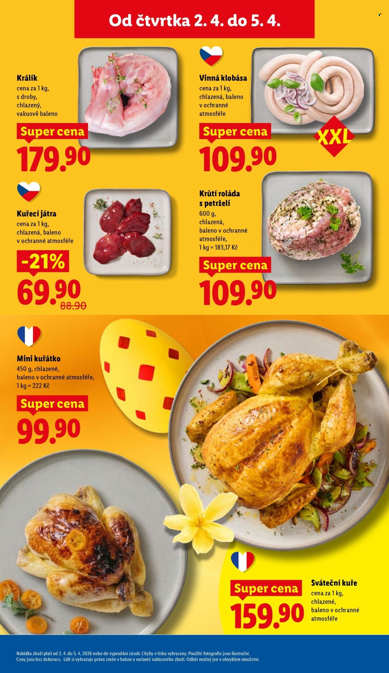 LIDL leták - Od čtvrtka 2.4.2026 (2026-04-02 - 2026-04-05)