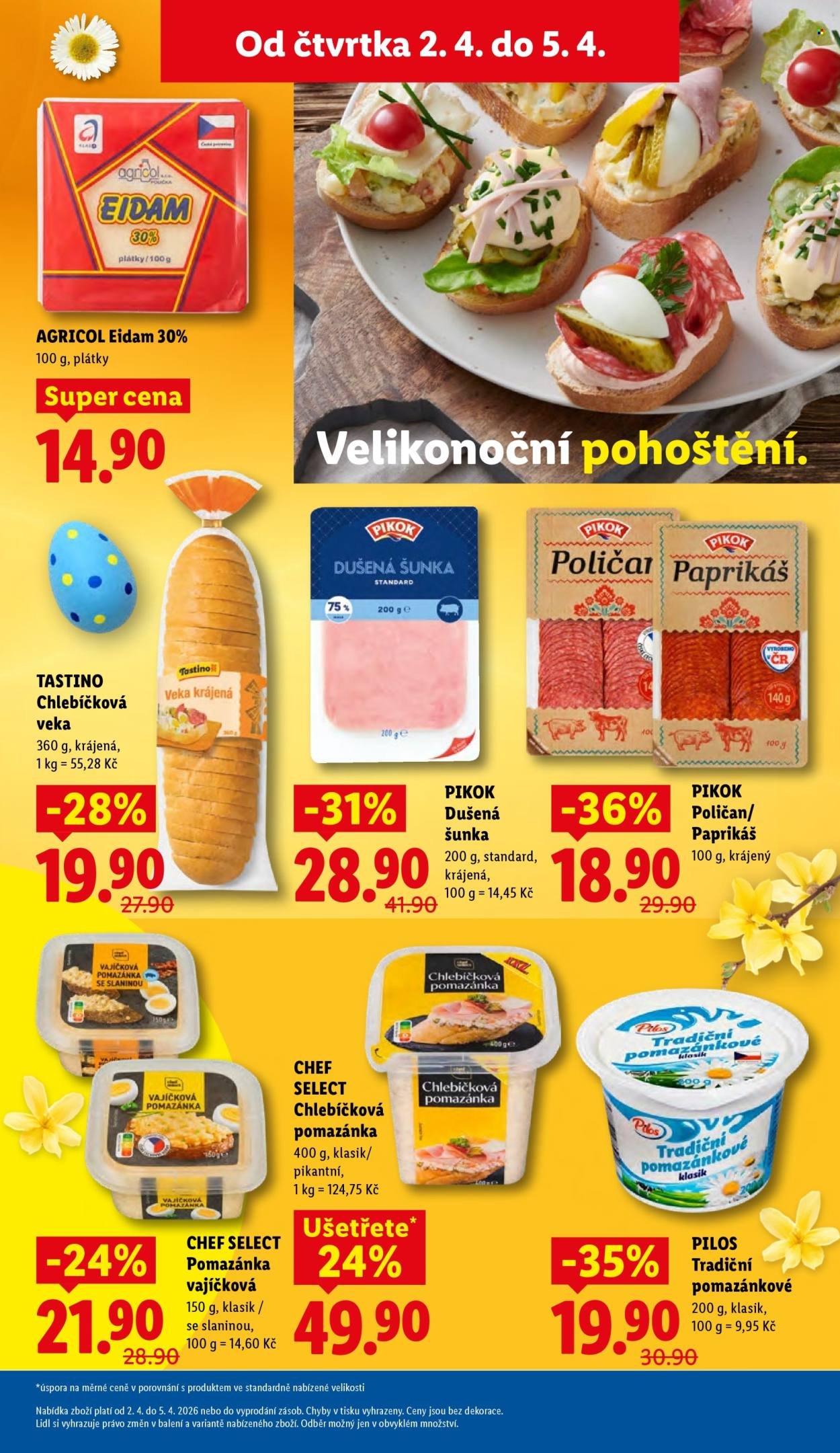 LIDL leták - Od čtvrtka 2.4.2026 (2026-04-02 - 2026-04-05)