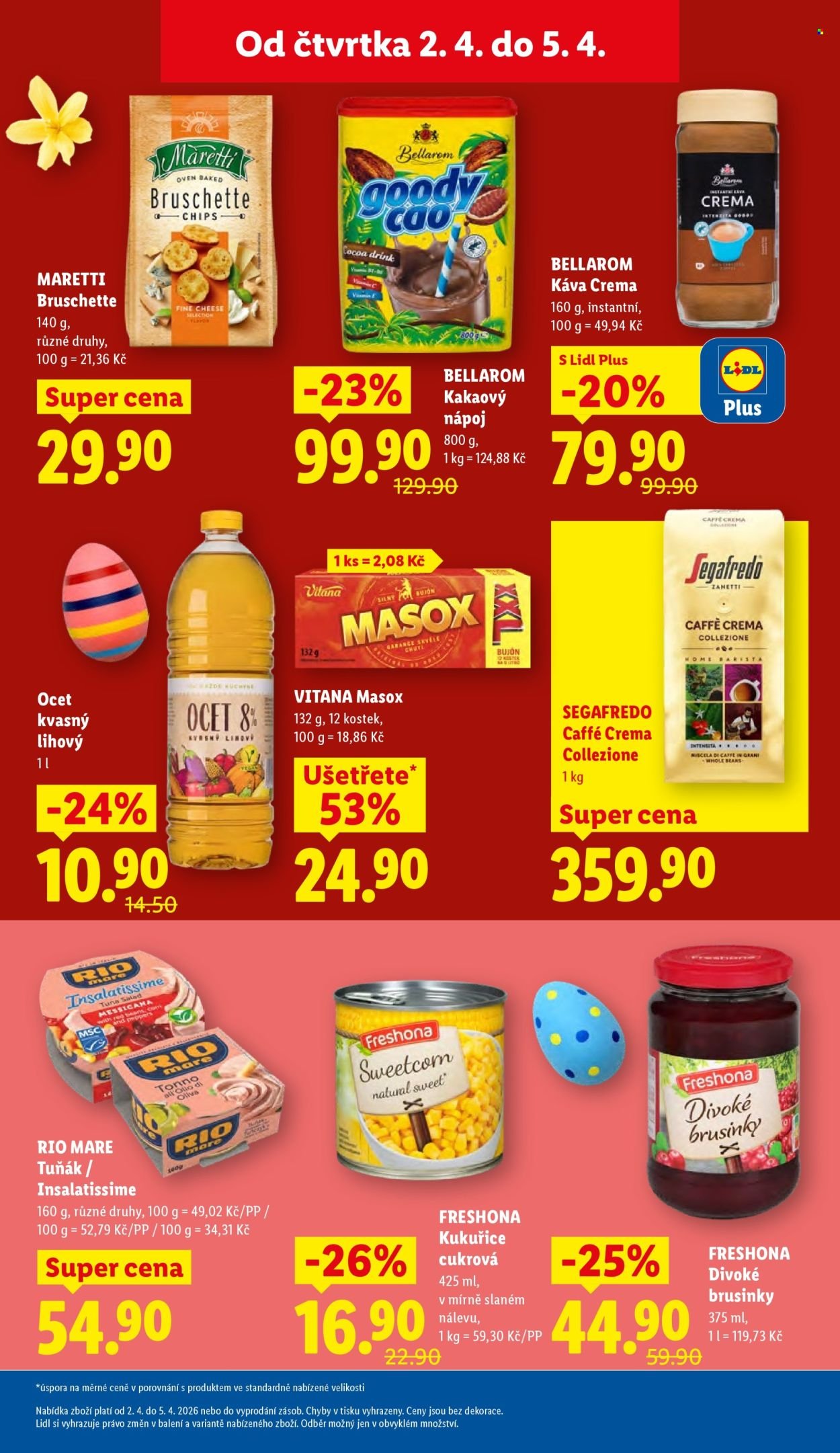 LIDL leták - Od čtvrtka 2.4.2026 (2026-04-02 - 2026-04-05)