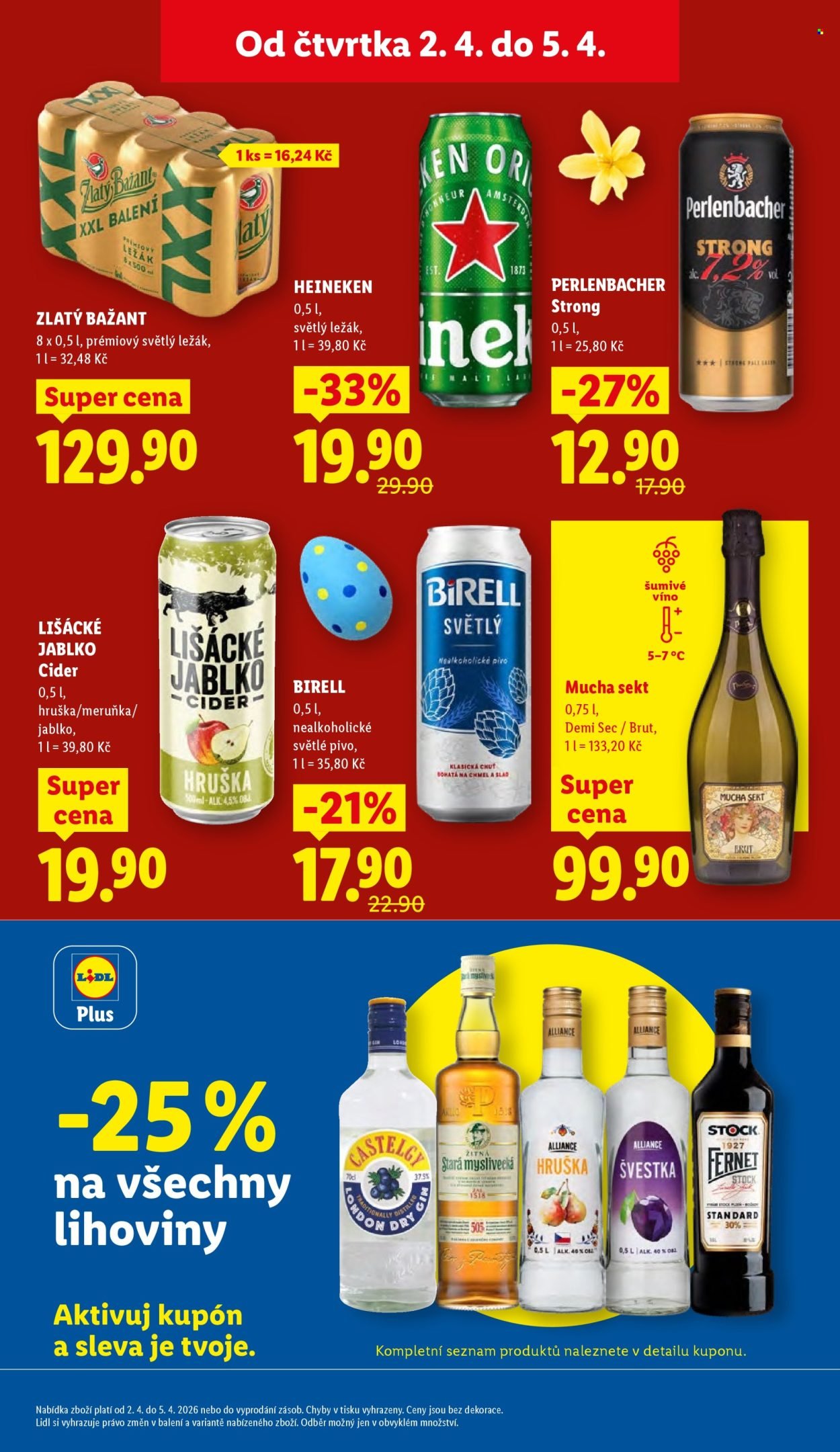 LIDL leták - Od čtvrtka 2.4.2026 (2026-04-02 - 2026-04-05)