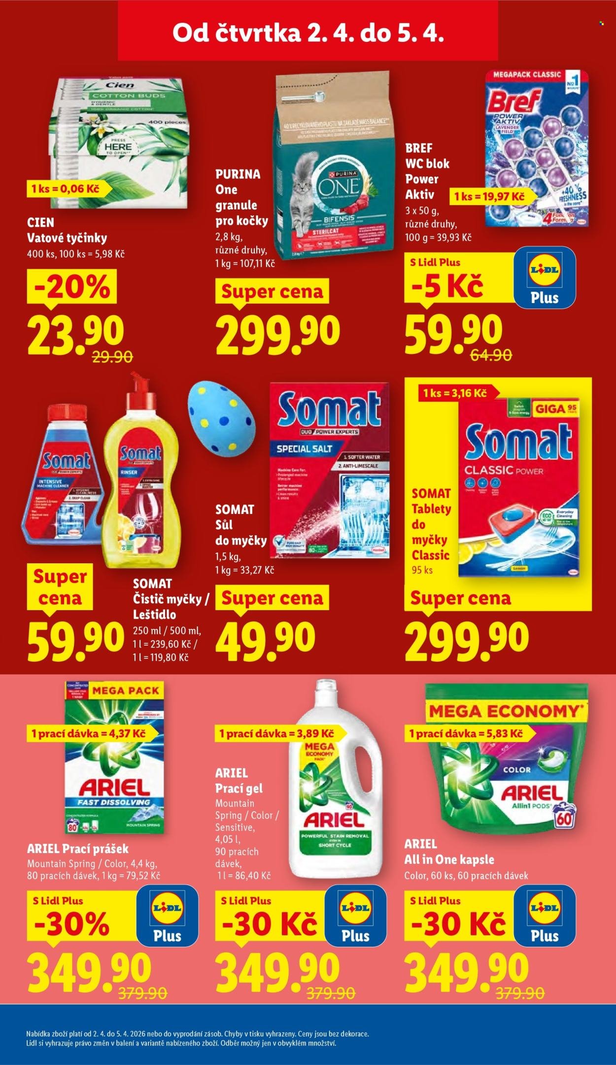 LIDL leták - Od čtvrtka 2.4.2026 (2026-04-02 - 2026-04-05)