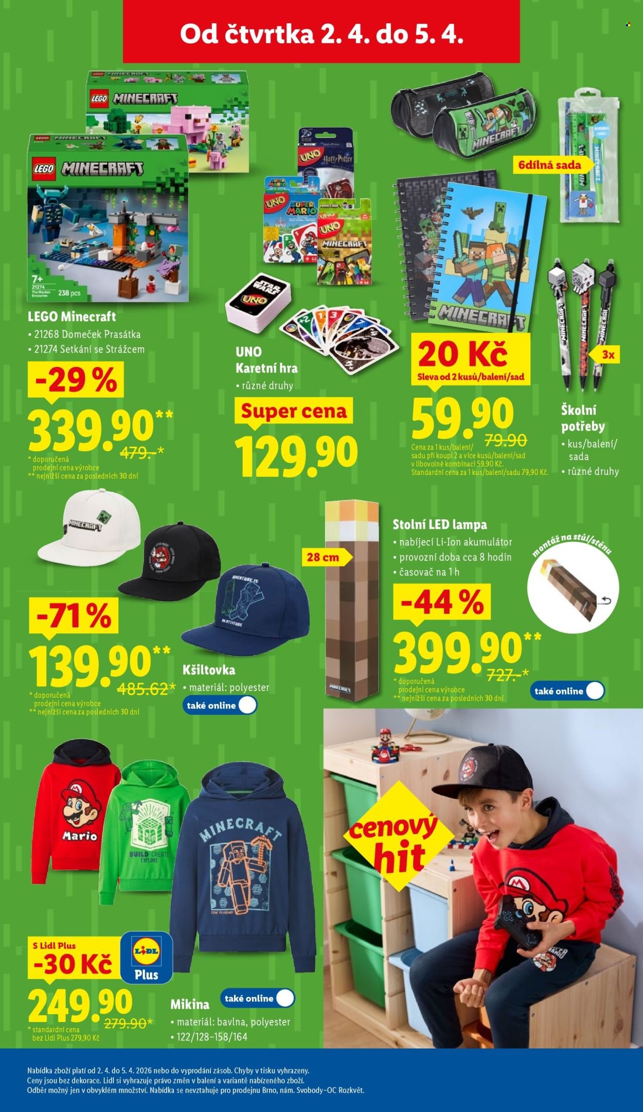 LIDL leták - Od čtvrtka 2.4.2026 (2026-04-02 - 2026-04-05)