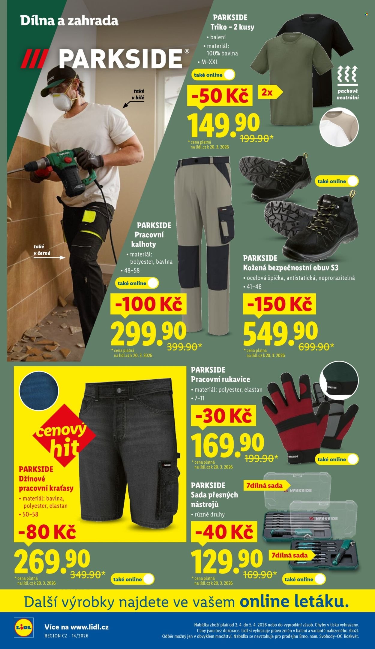 LIDL leták - Od čtvrtka 2.4.2026 (2026-04-02 - 2026-04-05)