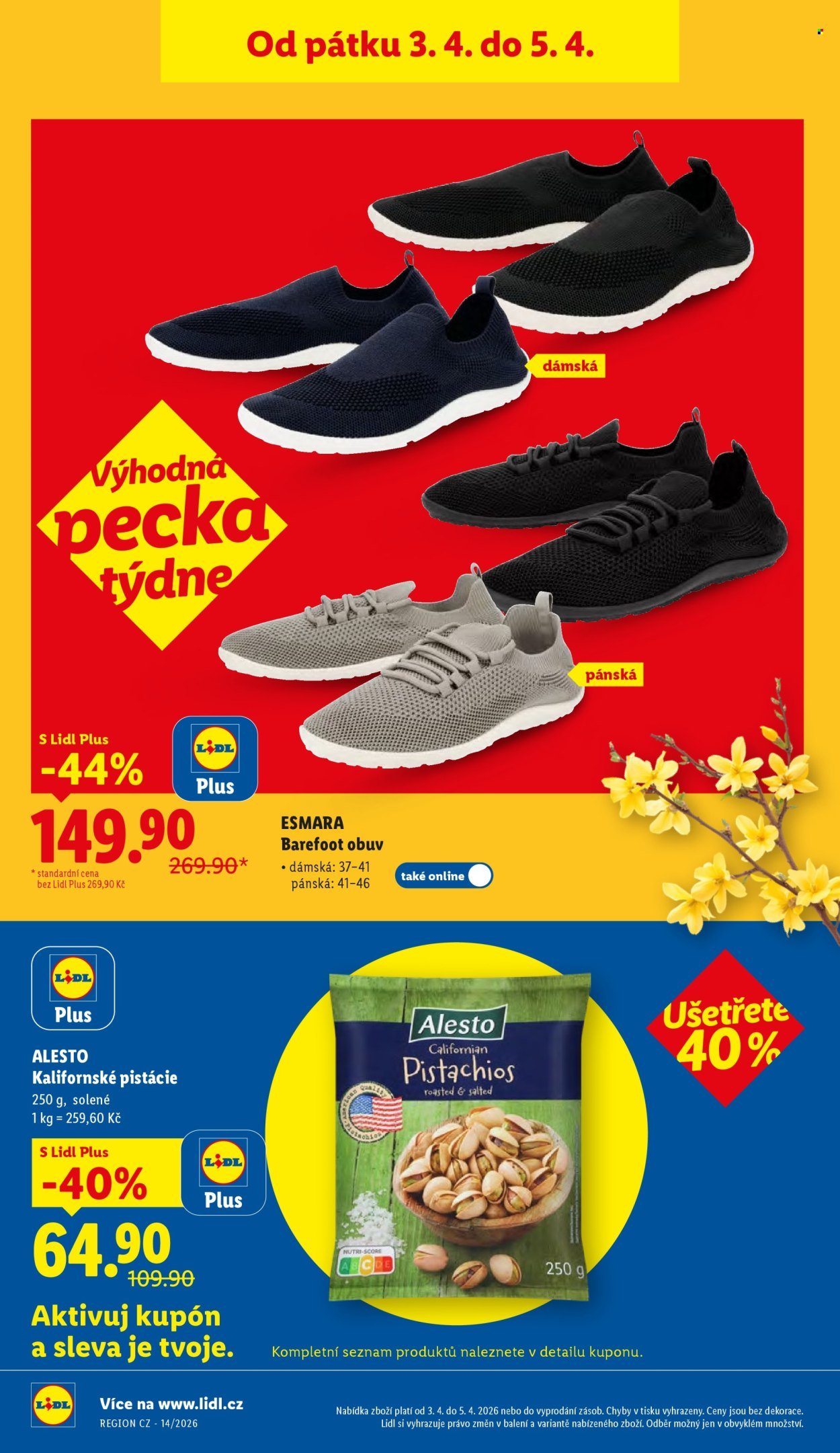 LIDL leták - Od čtvrtka 2.4.2026 (2026-04-02 - 2026-04-05)