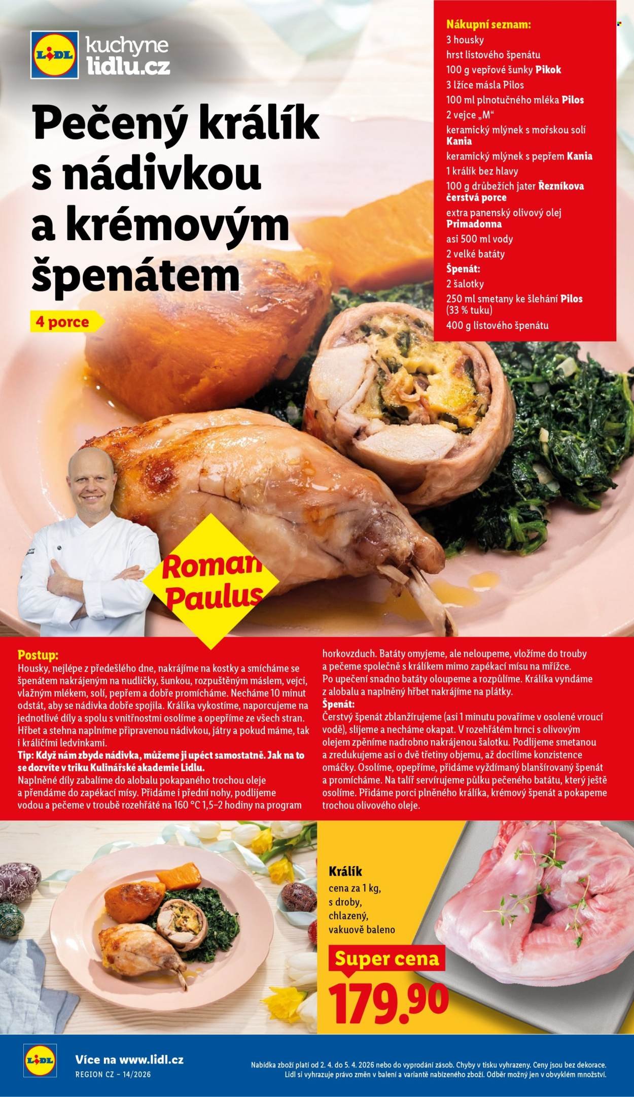 LIDL leták - Od čtvrtka 2.4.2026 (2026-04-02 - 2026-04-05)