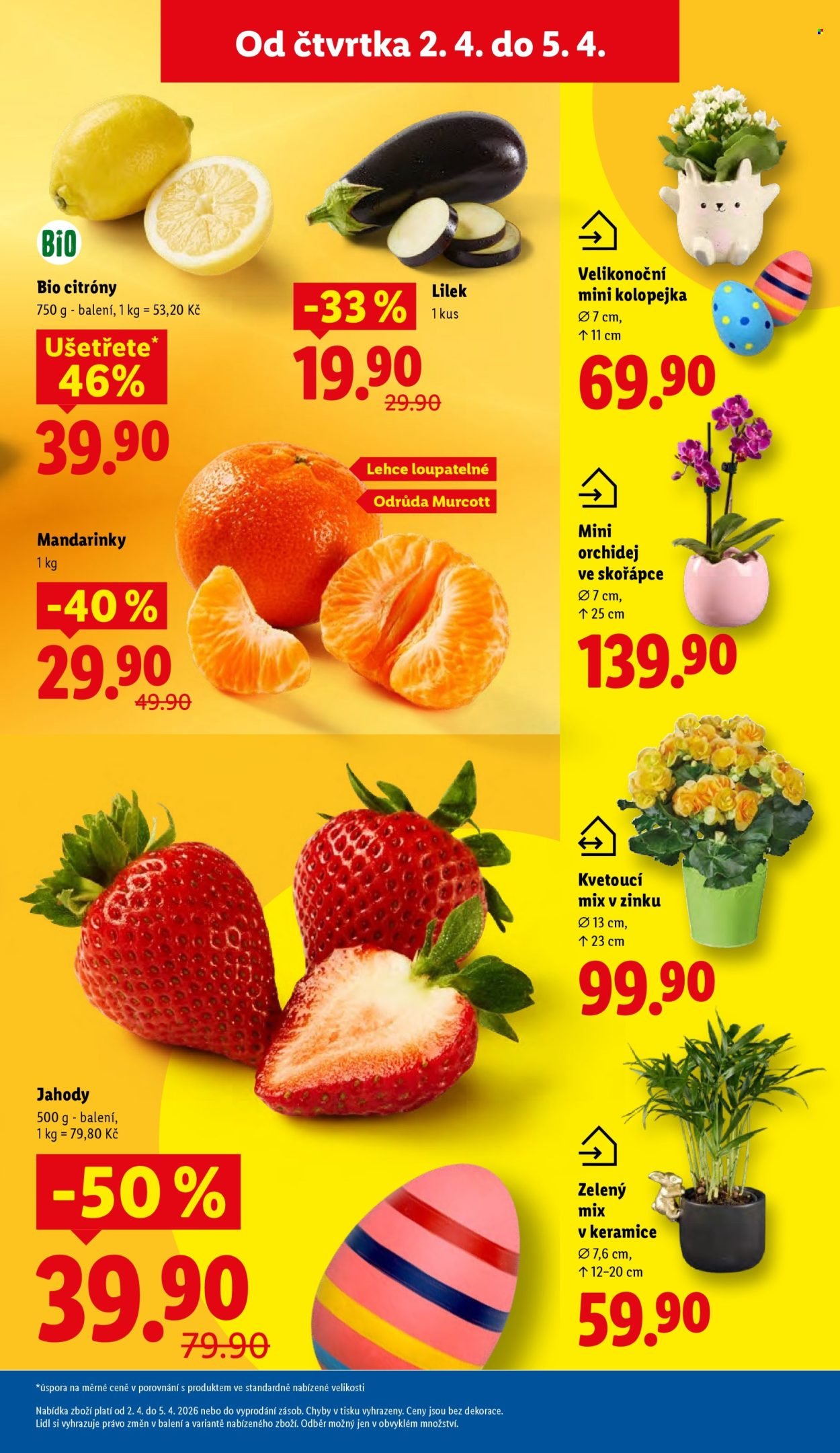 LIDL leták - Od čtvrtka 2.4.2026 (2026-04-02 - 2026-04-05)