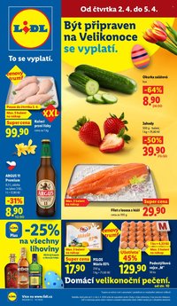 LIDL leták - Od čtvrtka 2.4.2026 (2026-04-02 - 2026-04-05)