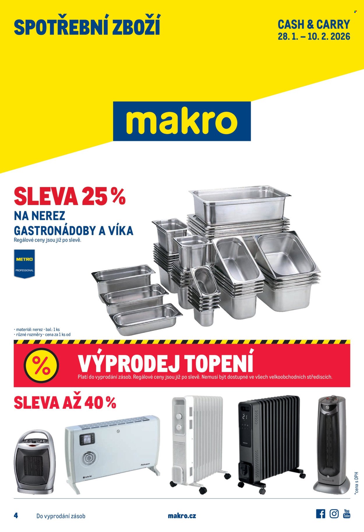 MAKRO leták - Spotřební zboží (2026-01-28 - 2026-02-10)