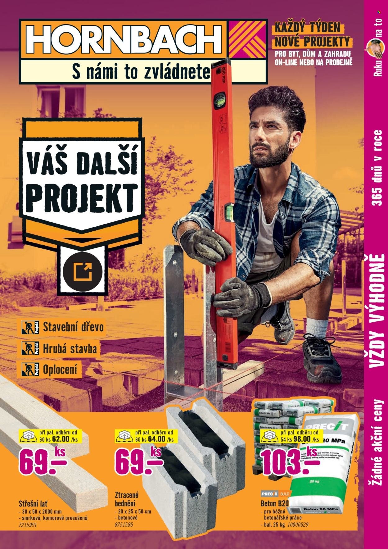 HORNBACH leták - Váš další projekt - Stavebniny
