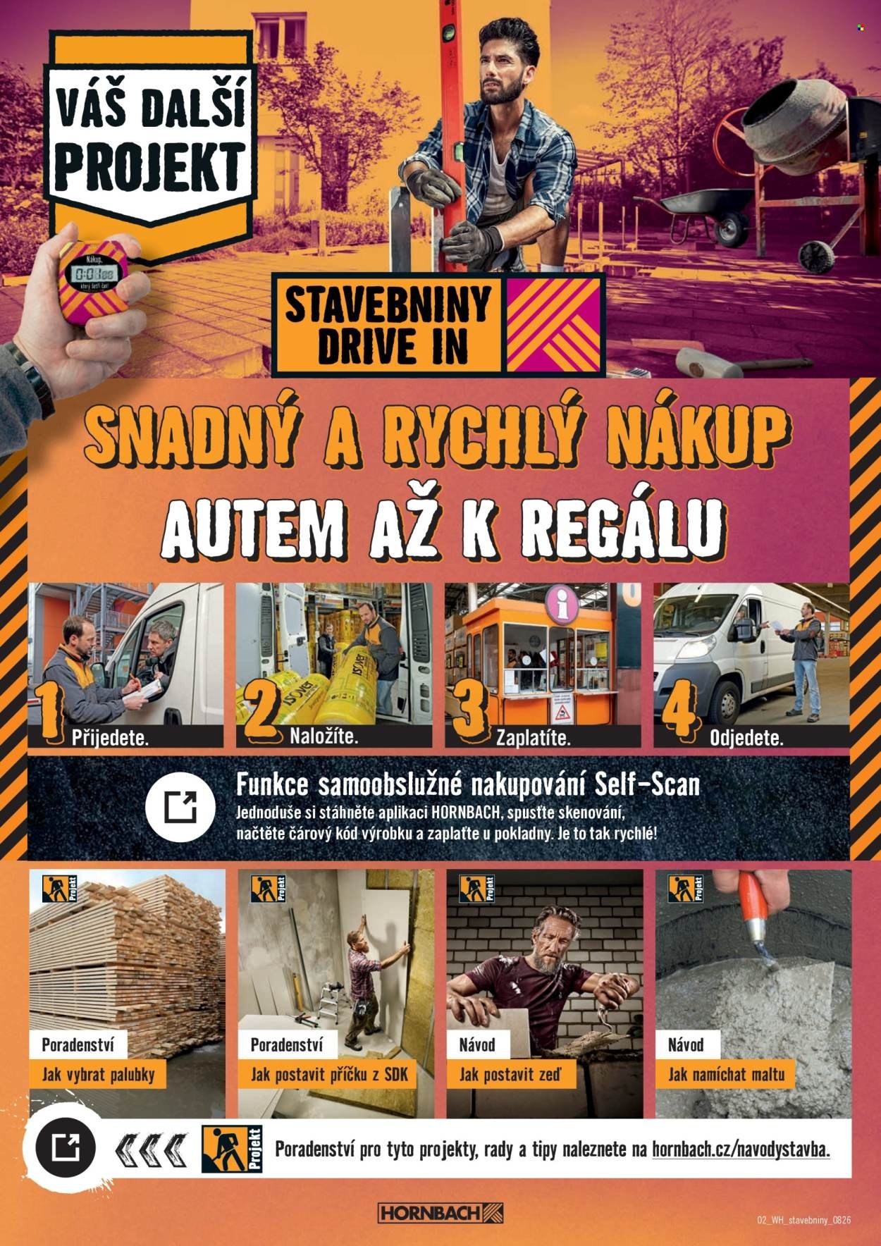 HORNBACH leták - Váš další projekt - Stavebniny