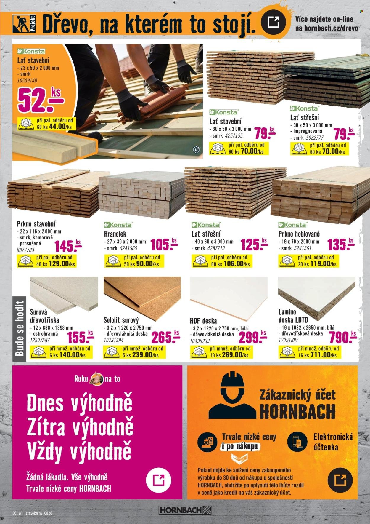 HORNBACH leták - Váš další projekt - Stavebniny