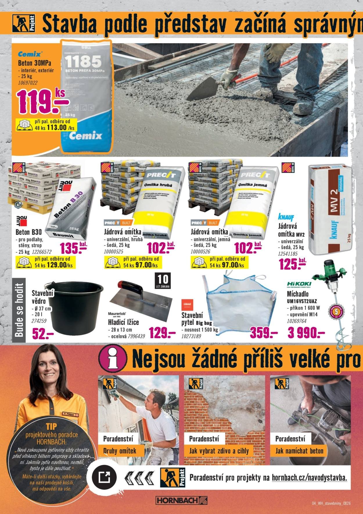 HORNBACH leták - Váš další projekt - Stavebniny