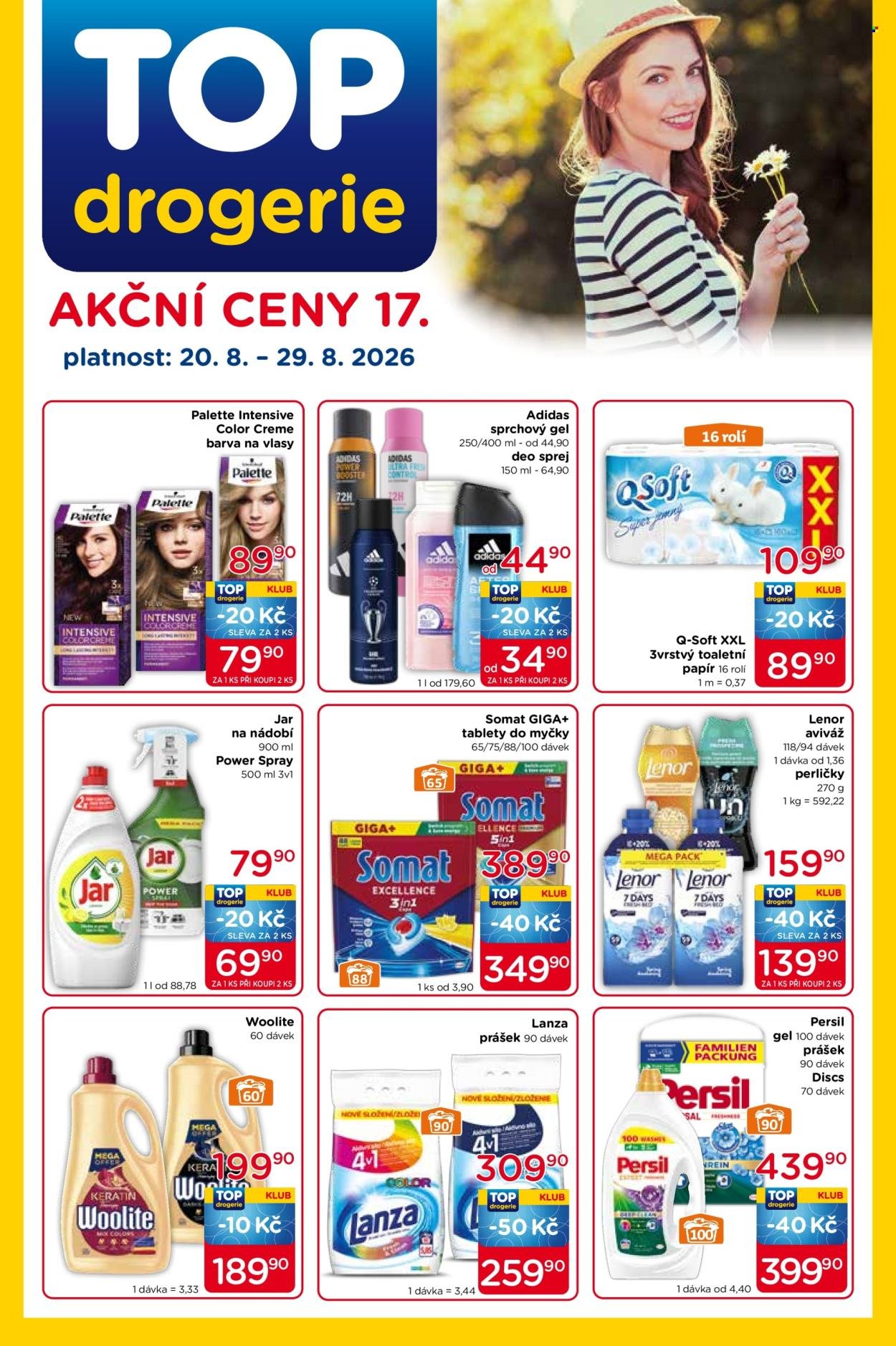 TOP DROGERIE leták - Od čtvrtka 20.8.2026