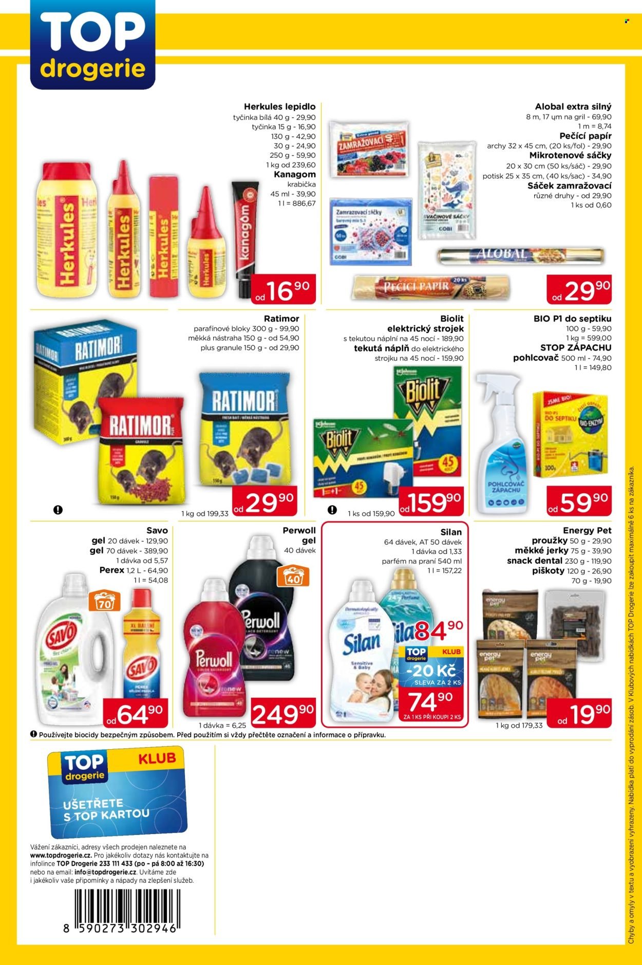 TOP DROGERIE leták - Od čtvrtka 20.8.2026